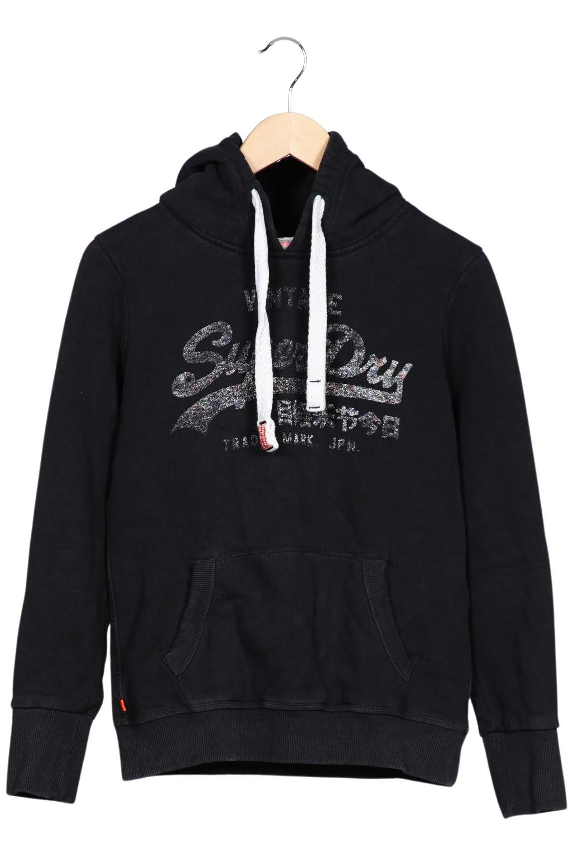 

Superdry Damen Kapuzenpullover, schwarz, Gr. 38