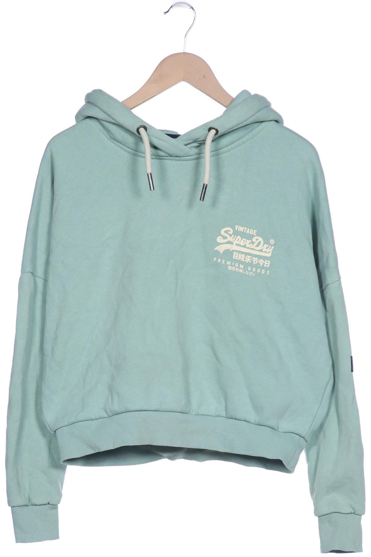 

Superdry Damen Kapuzenpullover, grün, Gr. 40