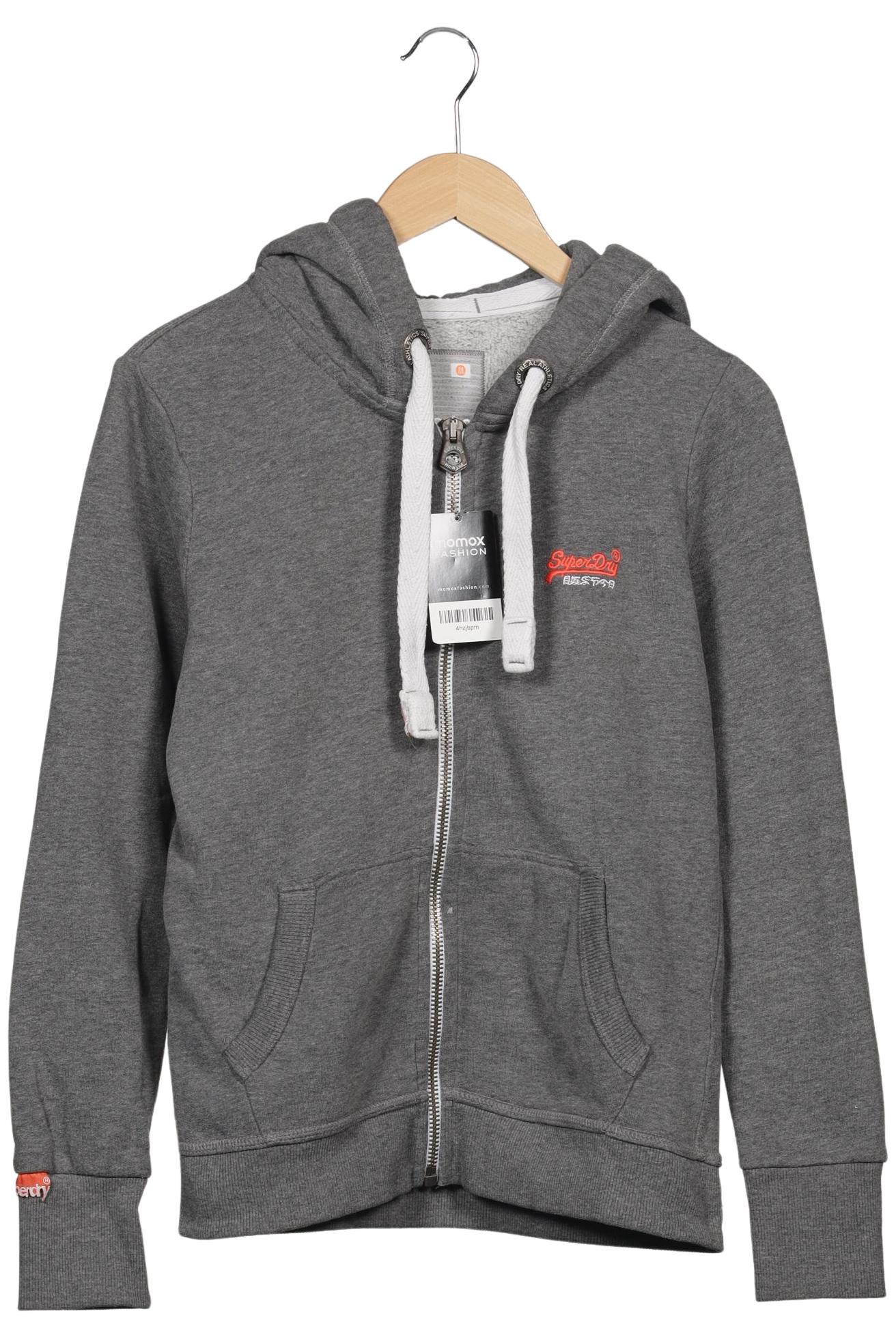 

Superdry Damen Kapuzenpullover, grau, Gr. 38