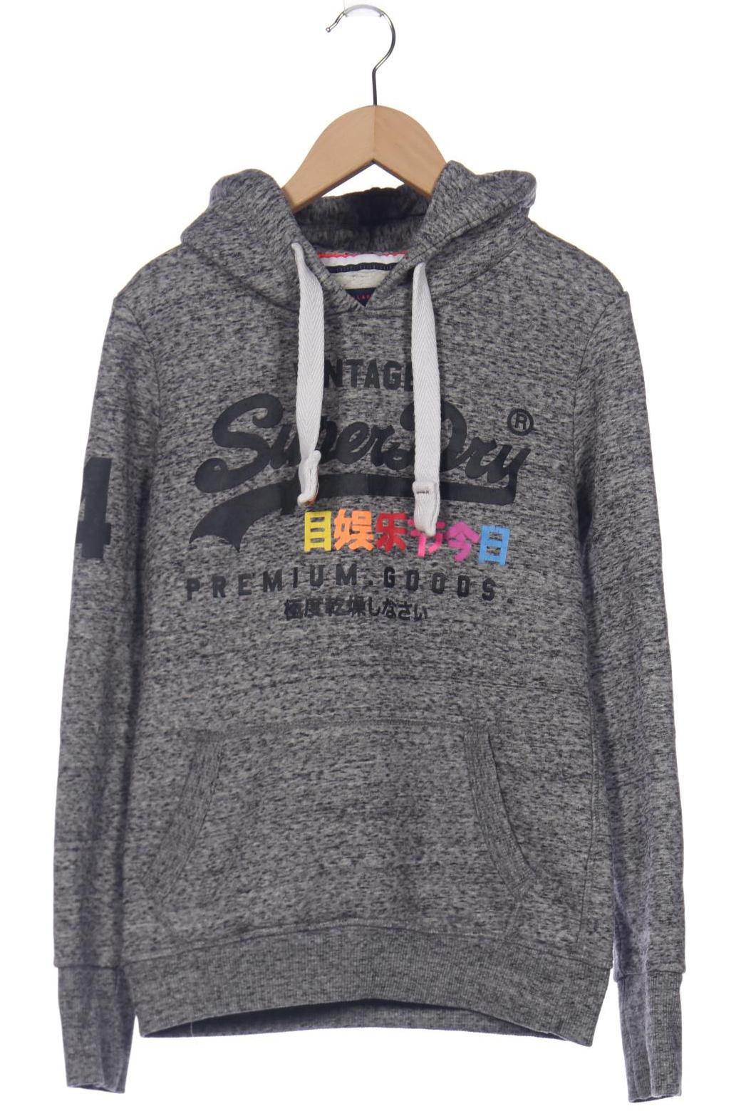 

Superdry Damen Kapuzenpullover, grau