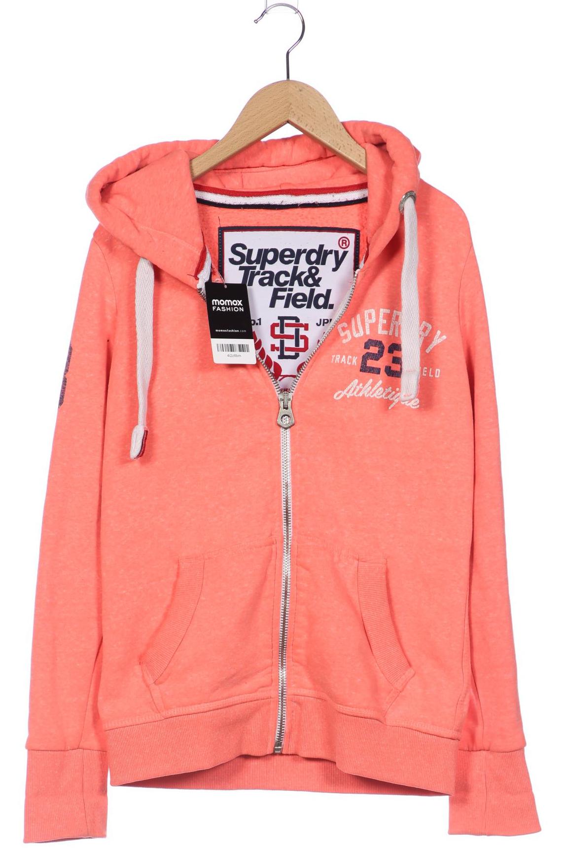 

Superdry Damen Kapuzenpullover, orange, Gr. 38