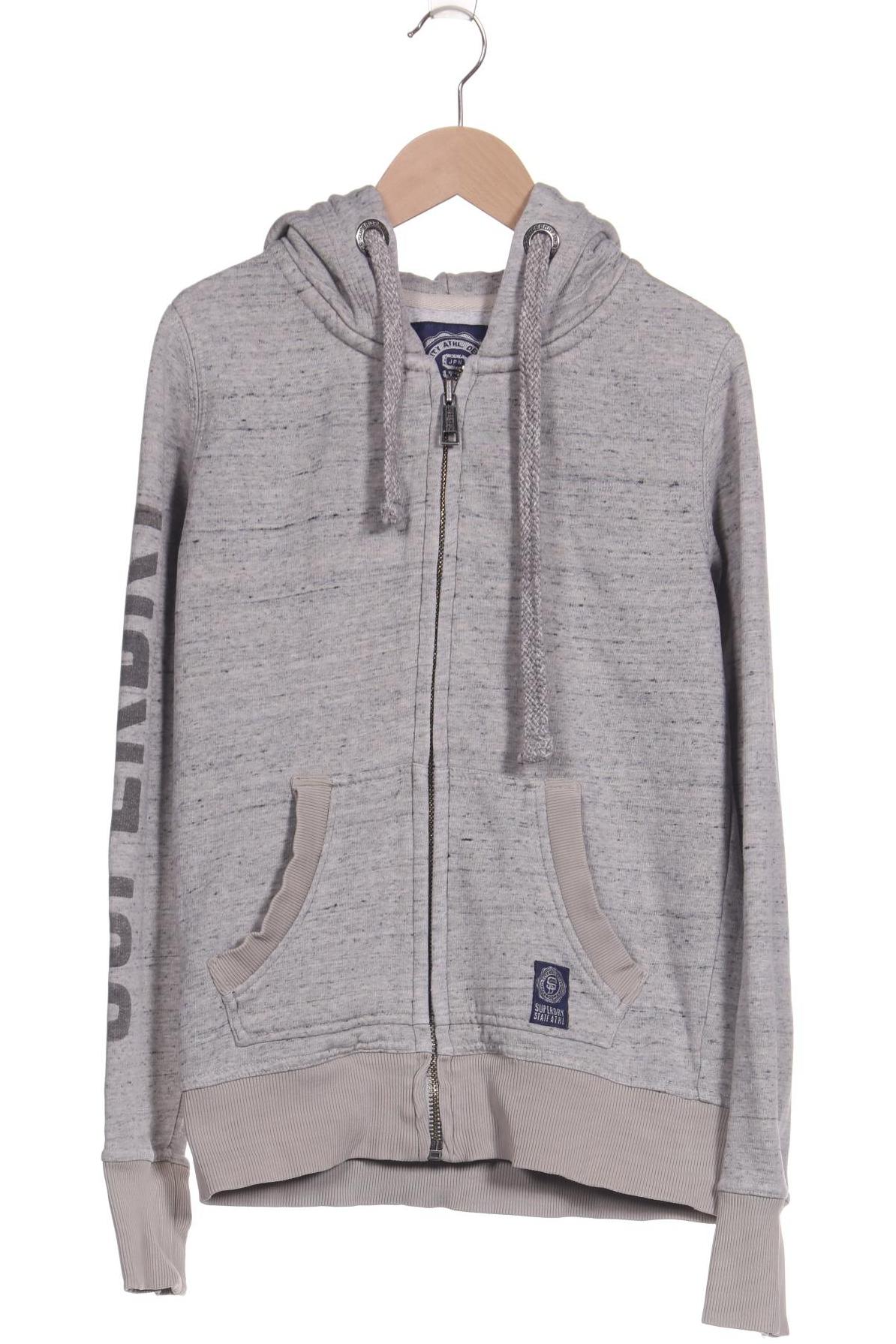 

Superdry Damen Kapuzenpullover, grau, Gr. 38