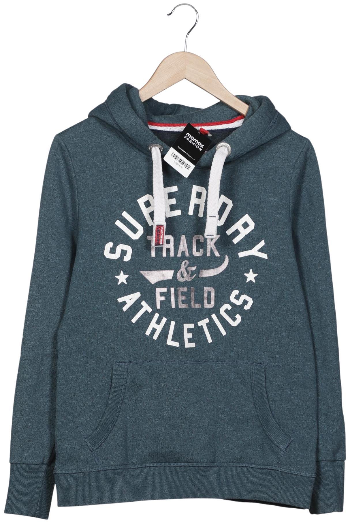 

Superdry Damen Kapuzenpullover, türkis, Gr. 44