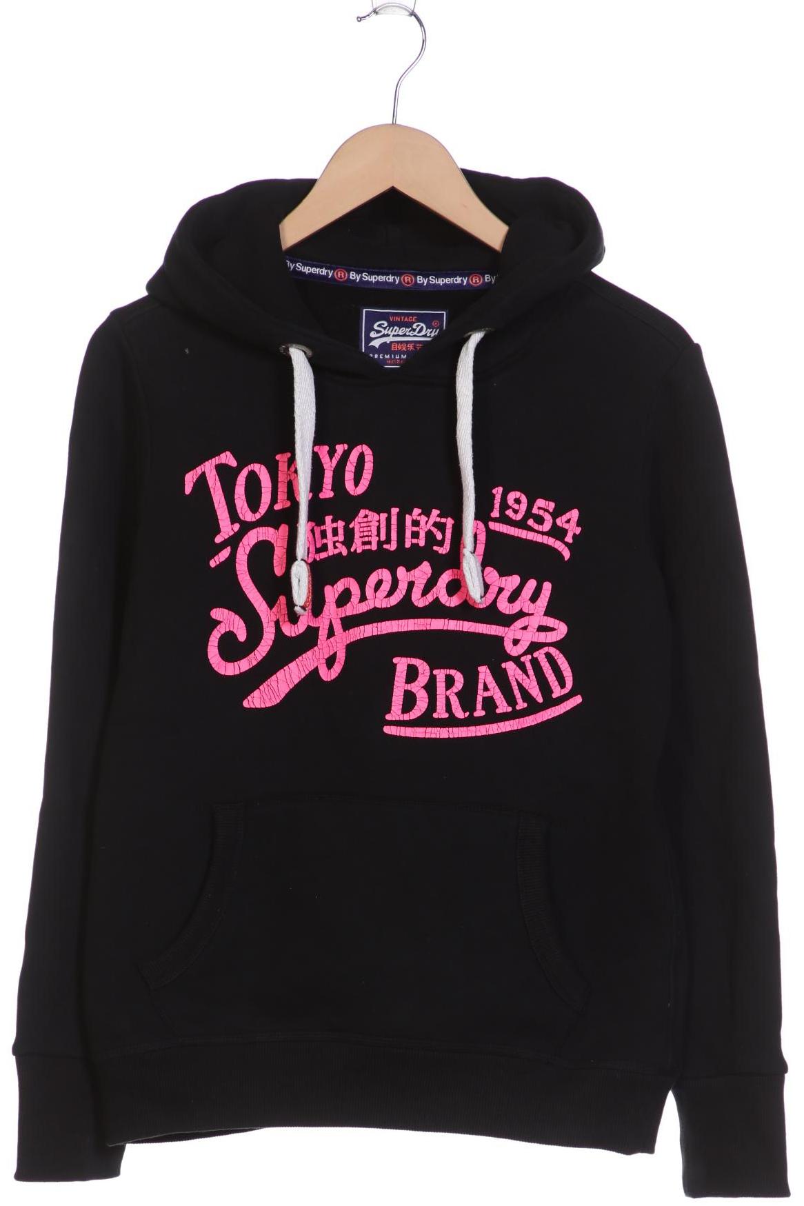 

Superdry Damen Kapuzenpullover, schwarz, Gr. 38