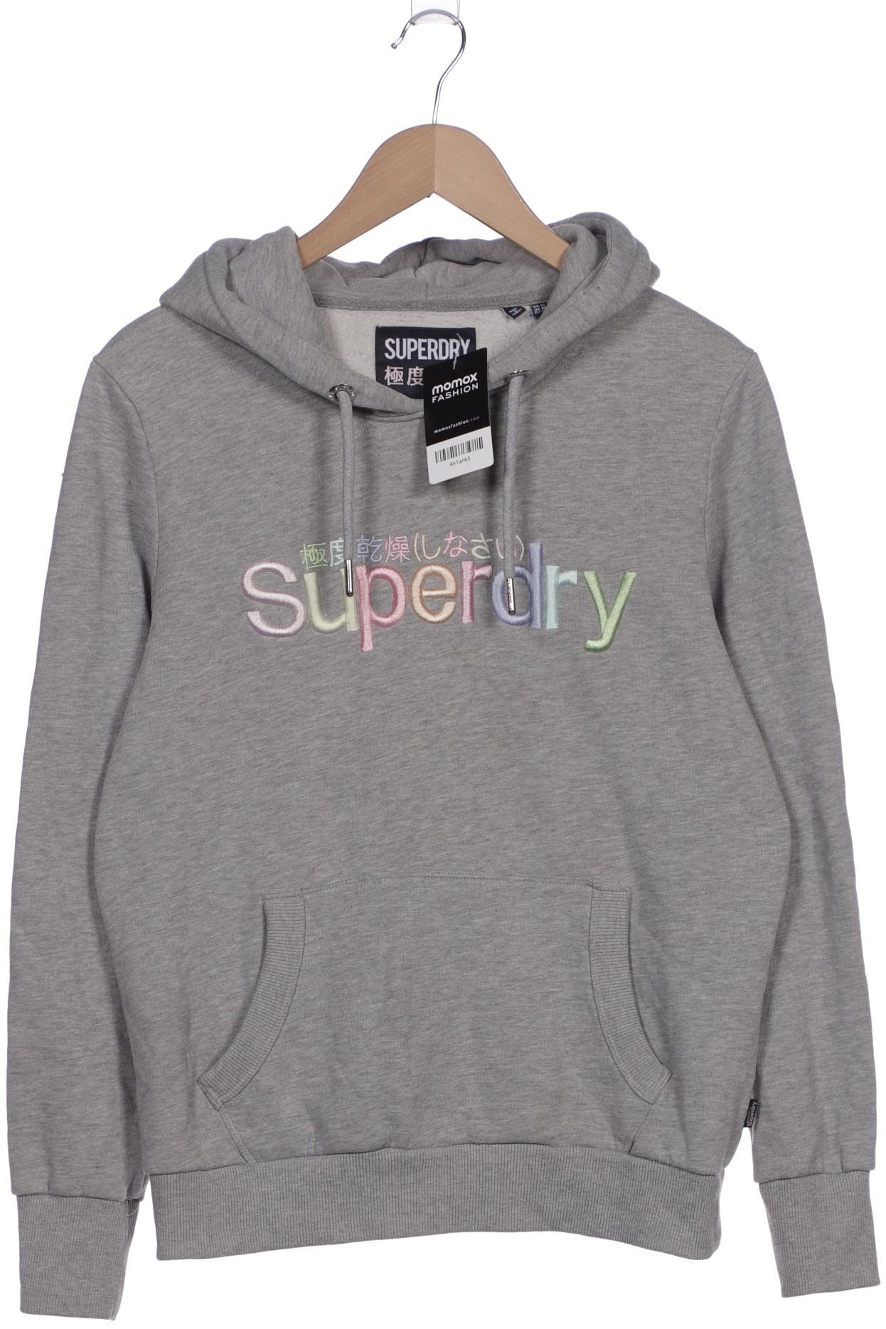 

Superdry Damen Kapuzenpullover, grau, Gr. 42