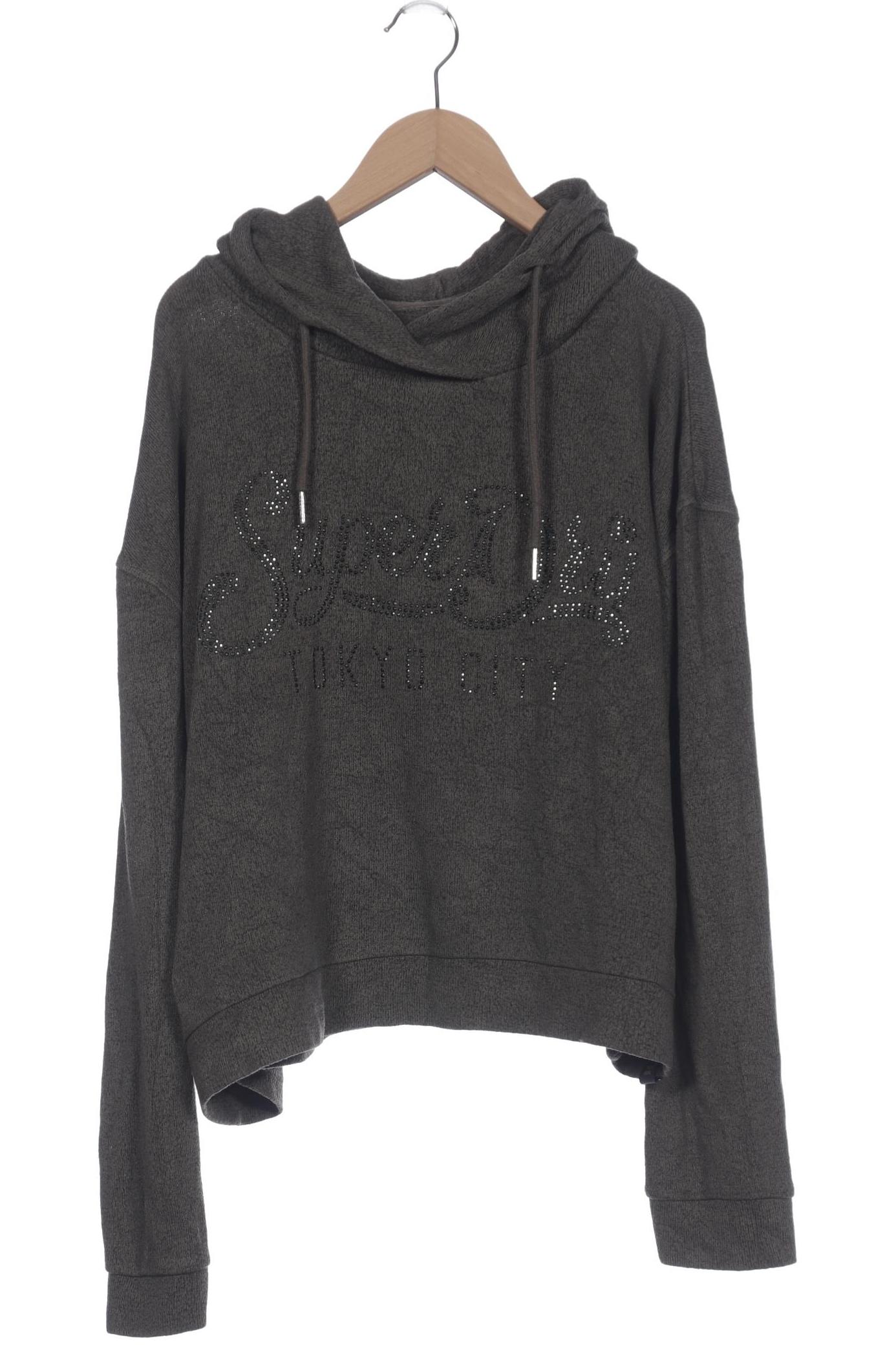 

Superdry Damen Kapuzenpullover, grün, Gr. 42
