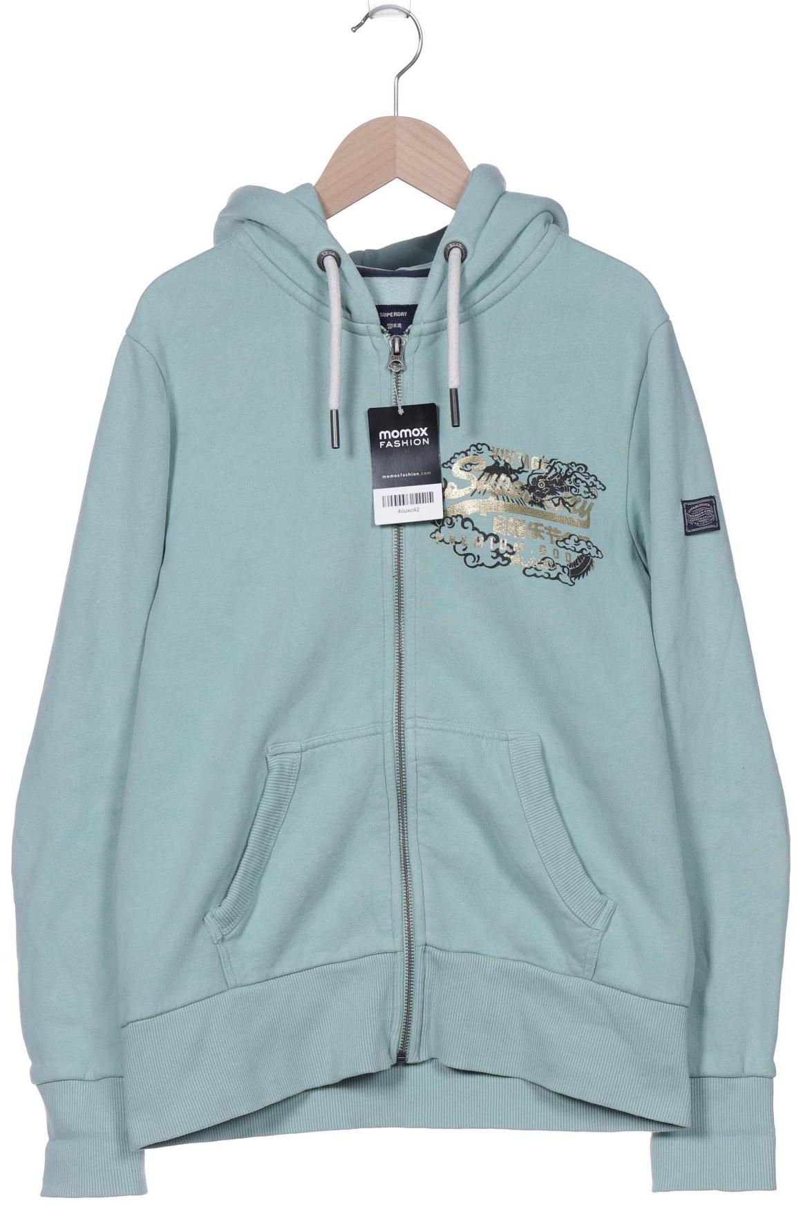 

Superdry Damen Kapuzenpullover, türkis, Gr. 38