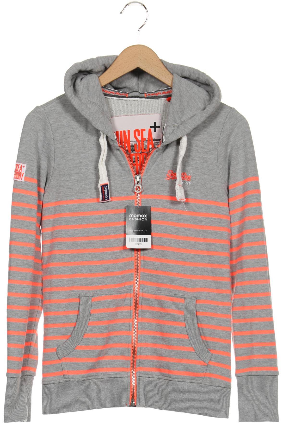 

Superdry Damen Kapuzenpullover, grau, Gr. 38
