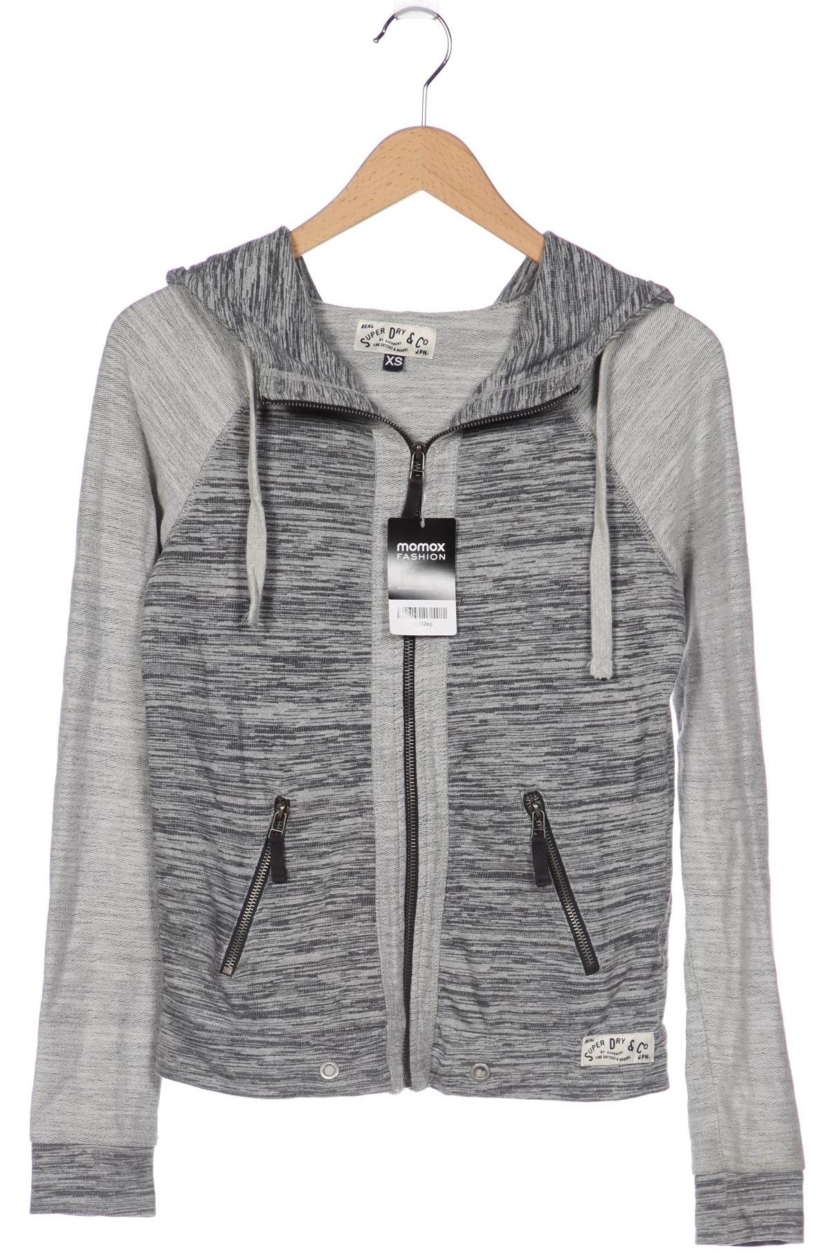 

Superdry Damen Kapuzenpullover, grau