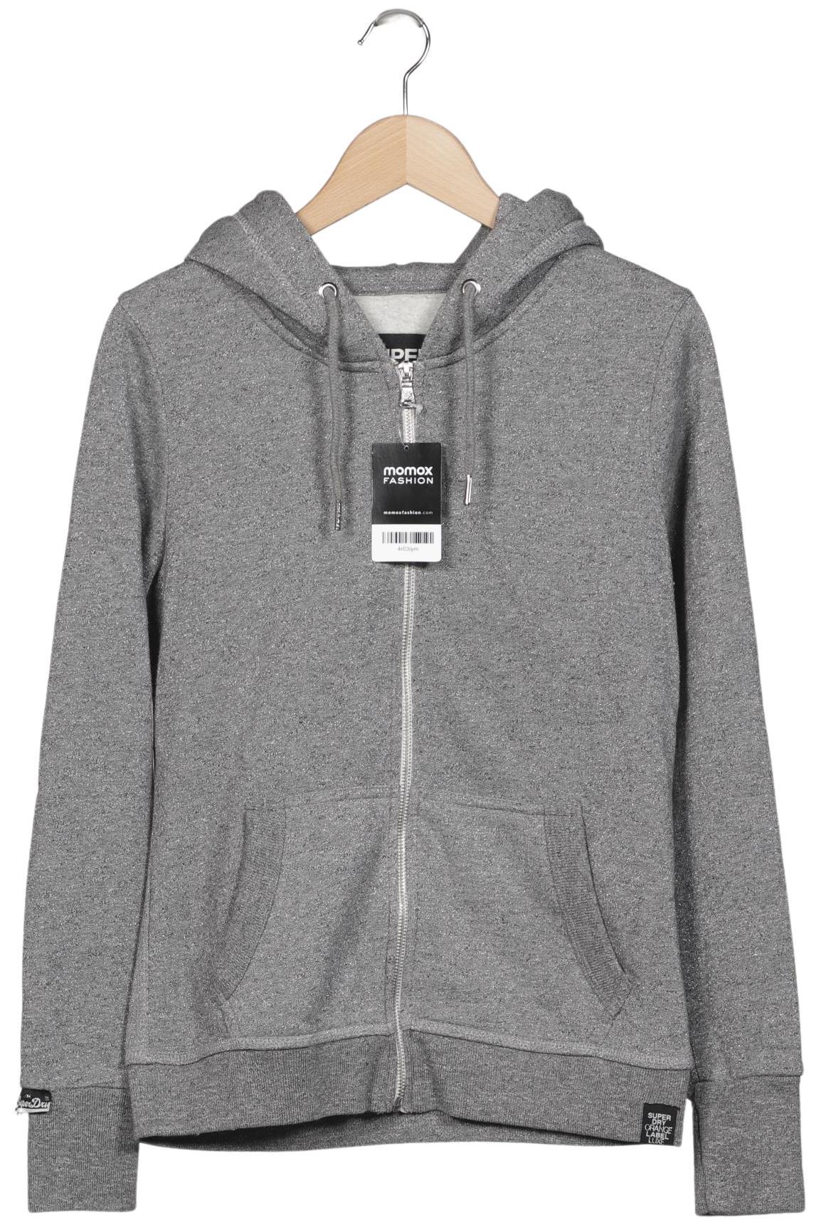 

Superdry Damen Kapuzenpullover, grau, Gr. 42