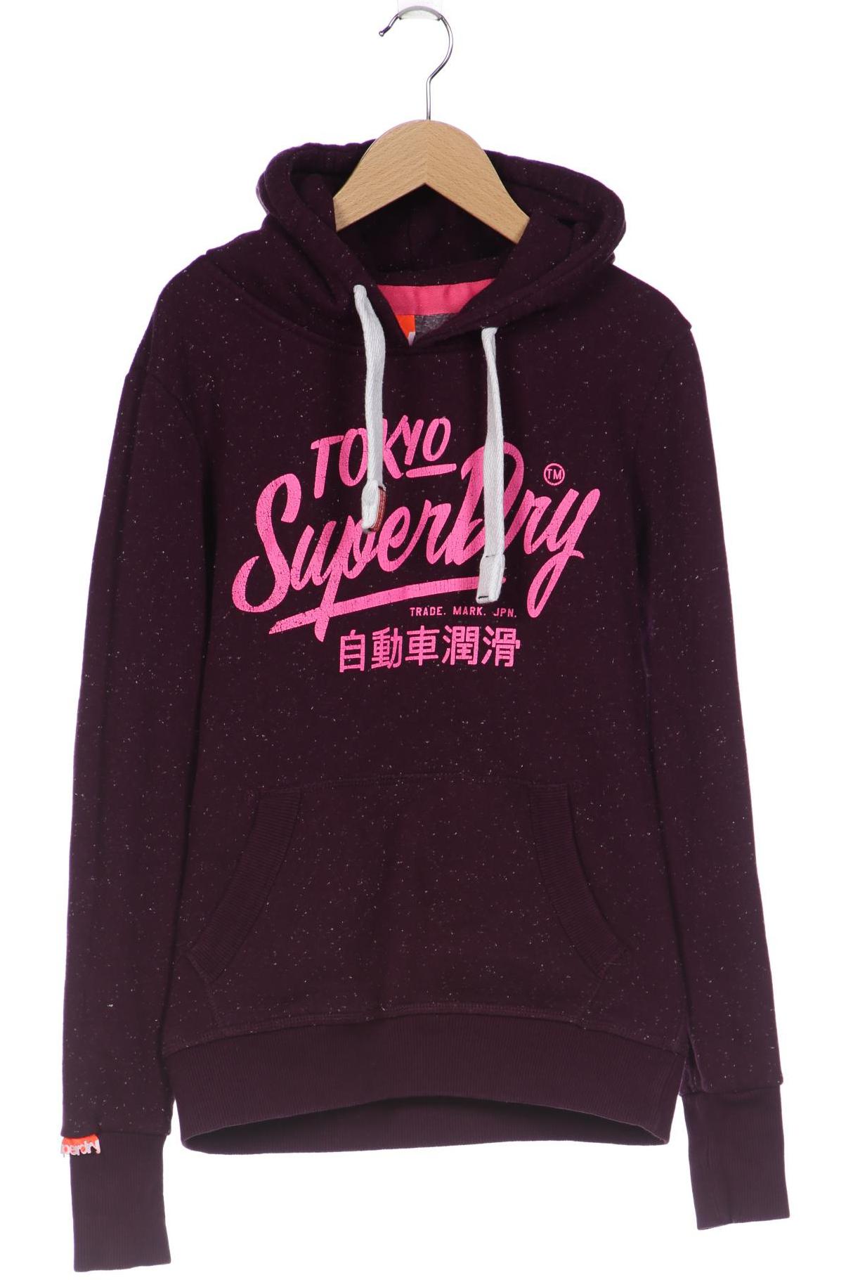

Superdry Damen Kapuzenpullover, bordeaux