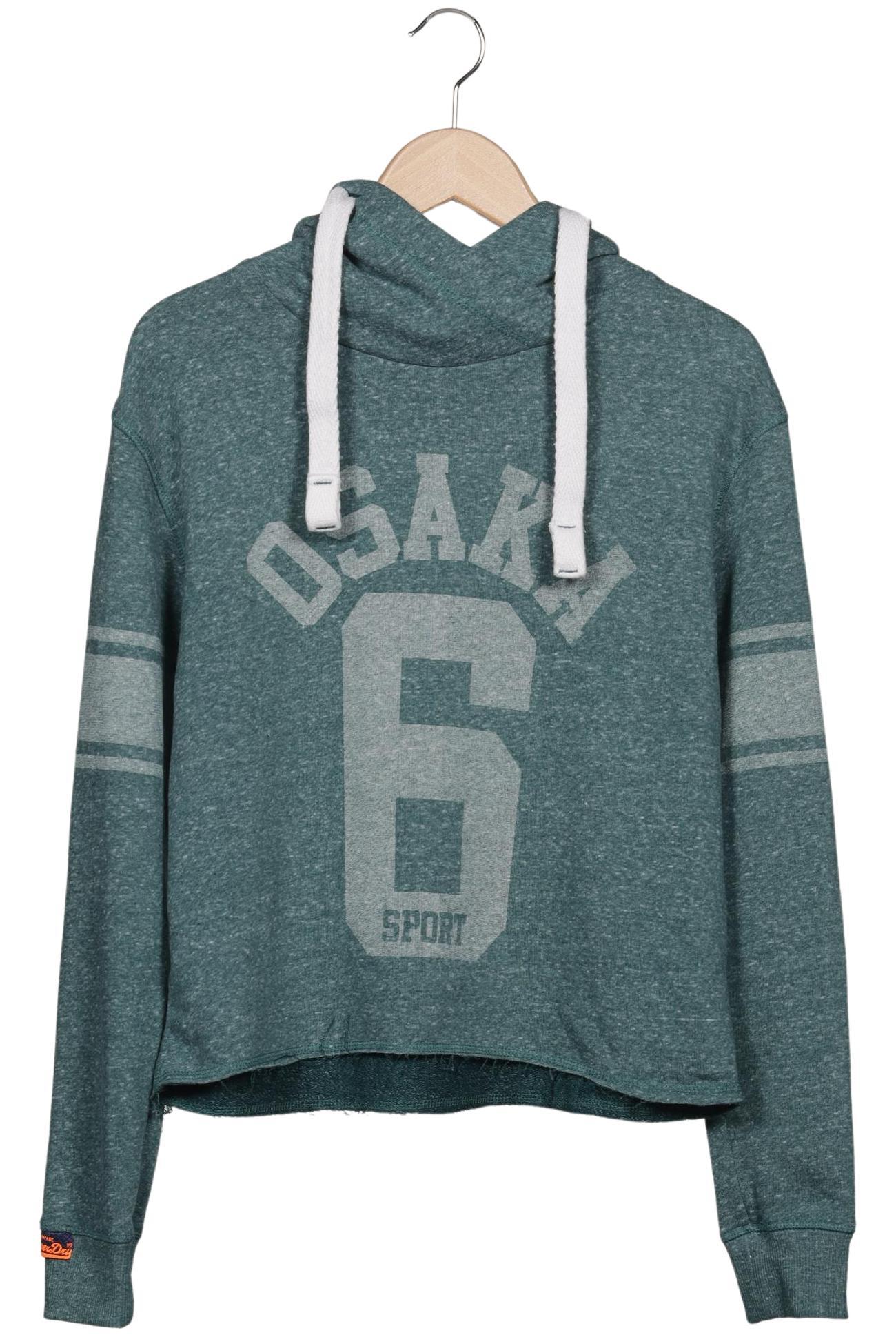 

Superdry Damen Kapuzenpullover, grün, Gr. 36