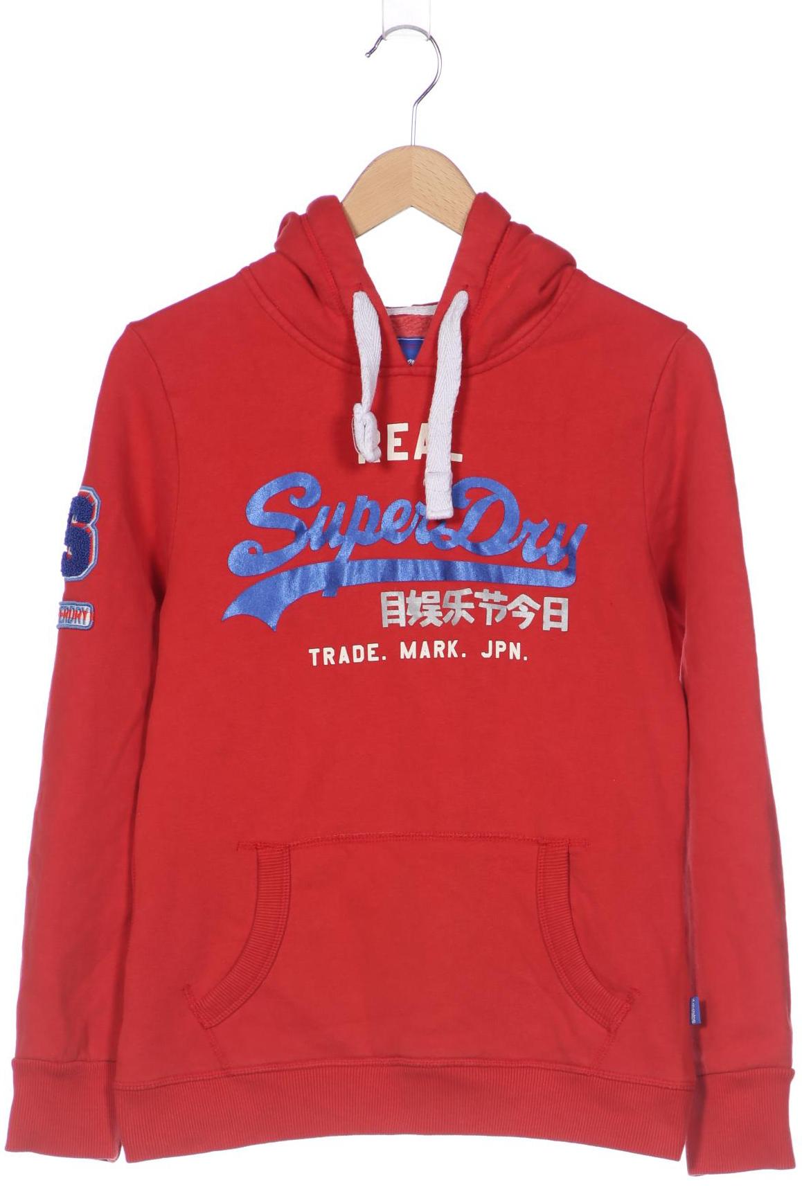 

Superdry Damen Kapuzenpullover, rot