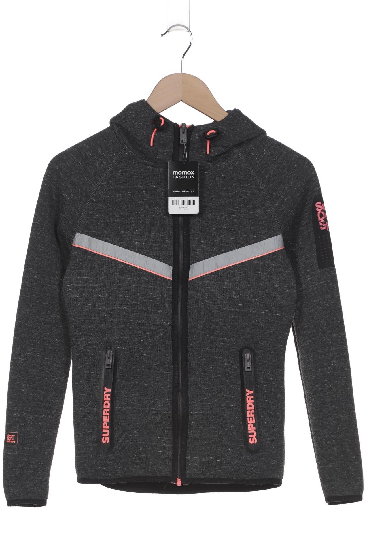 

Superdry Damen Kapuzenpullover, grau, Gr. 36