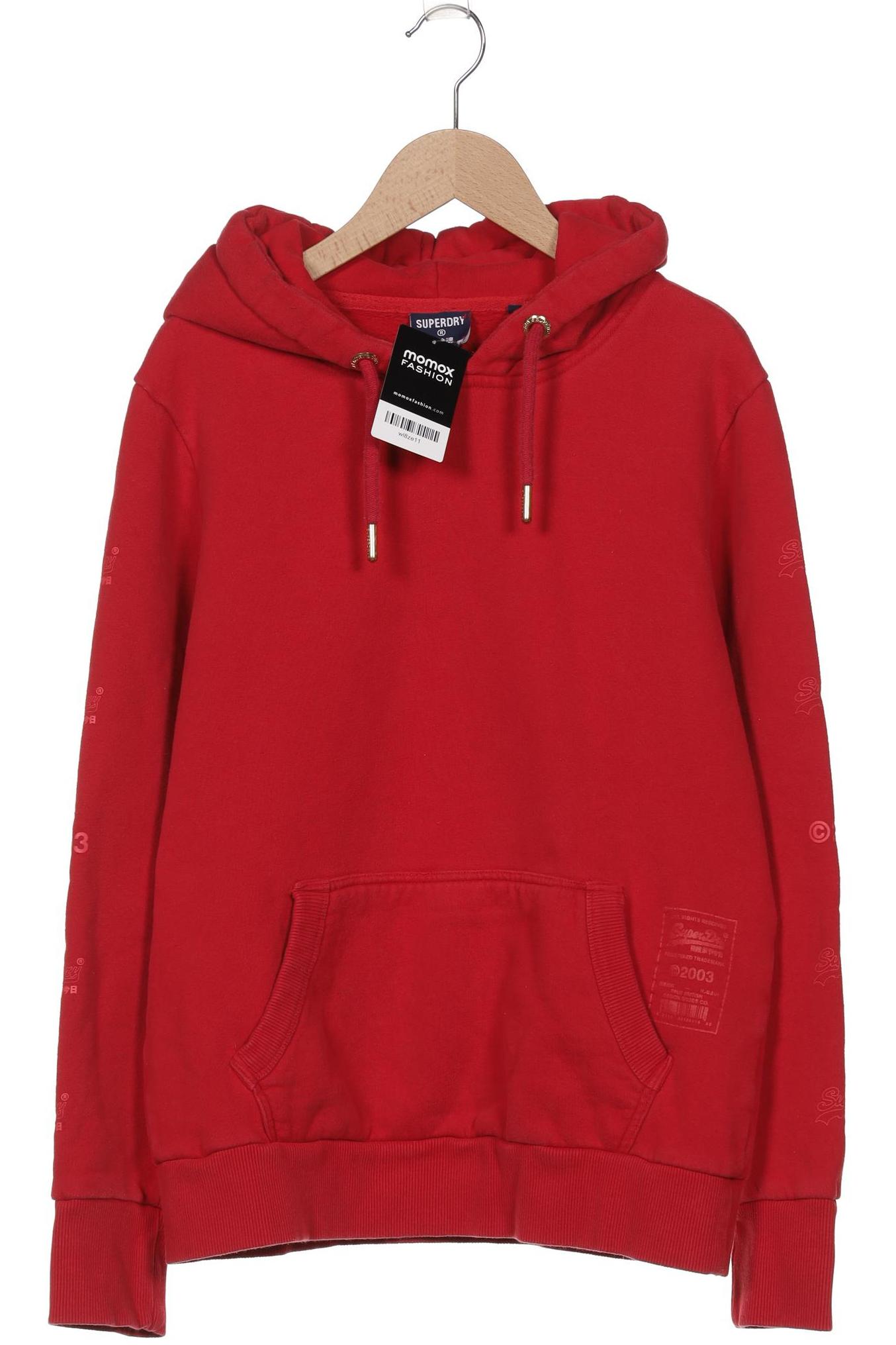 

Superdry Damen Kapuzenpullover, rot, Gr. 42