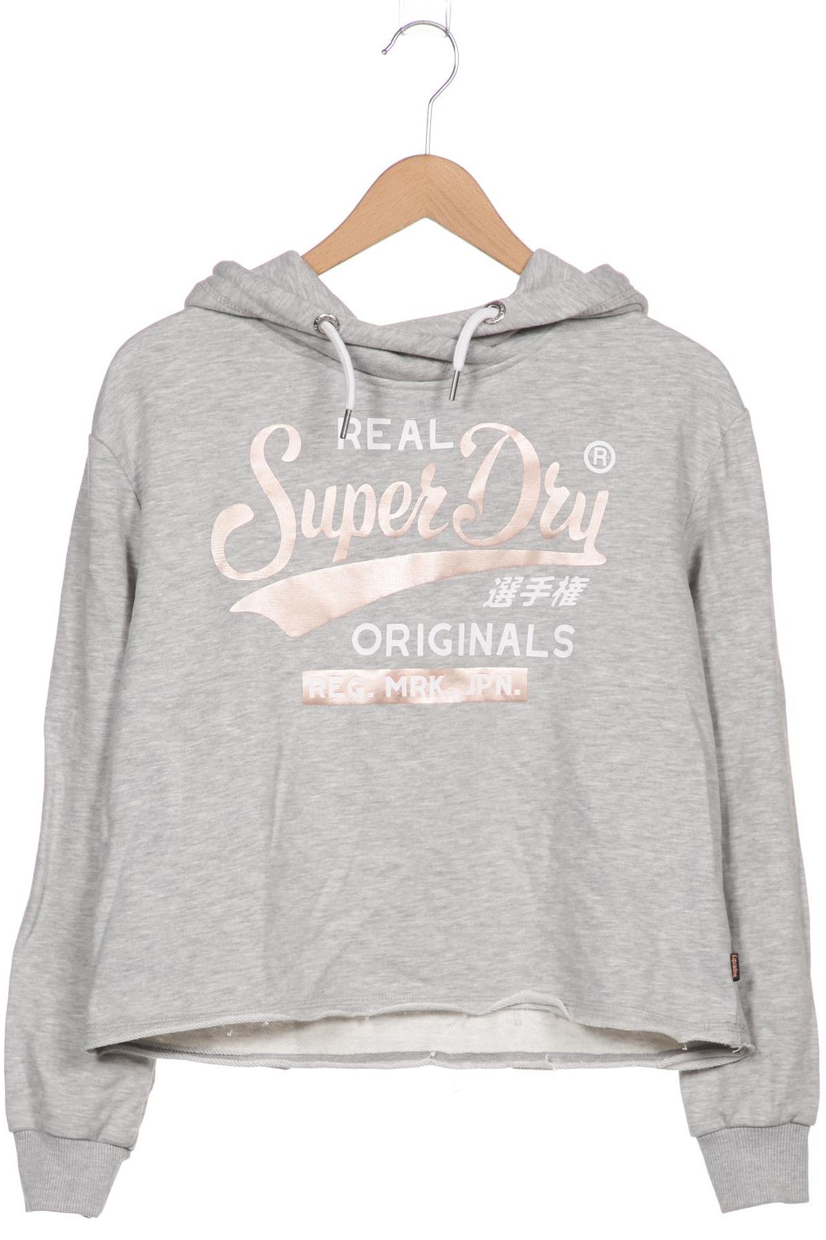 

Superdry Damen Kapuzenpullover, grau, Gr. 40