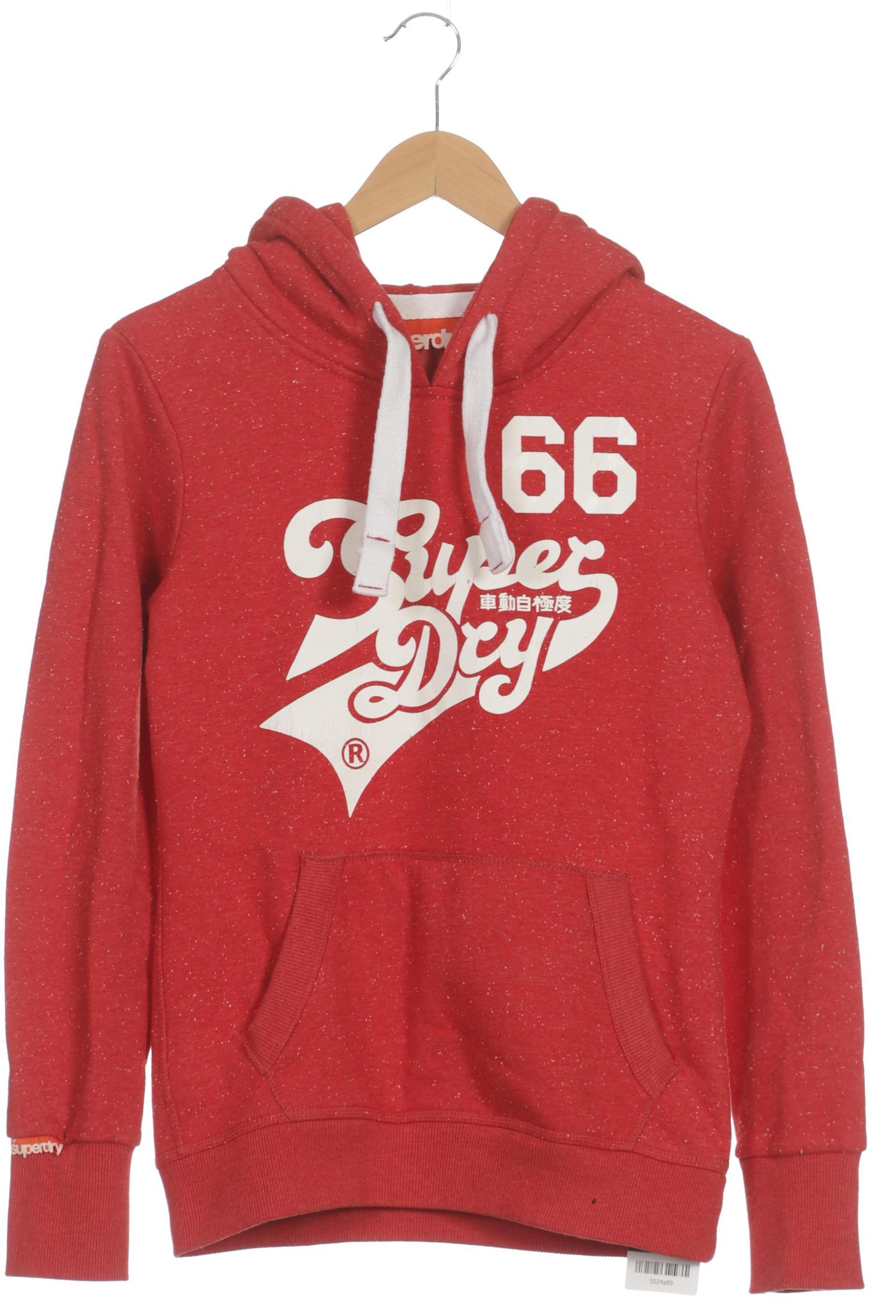 

Superdry Damen Kapuzenpullover, rot, Gr.