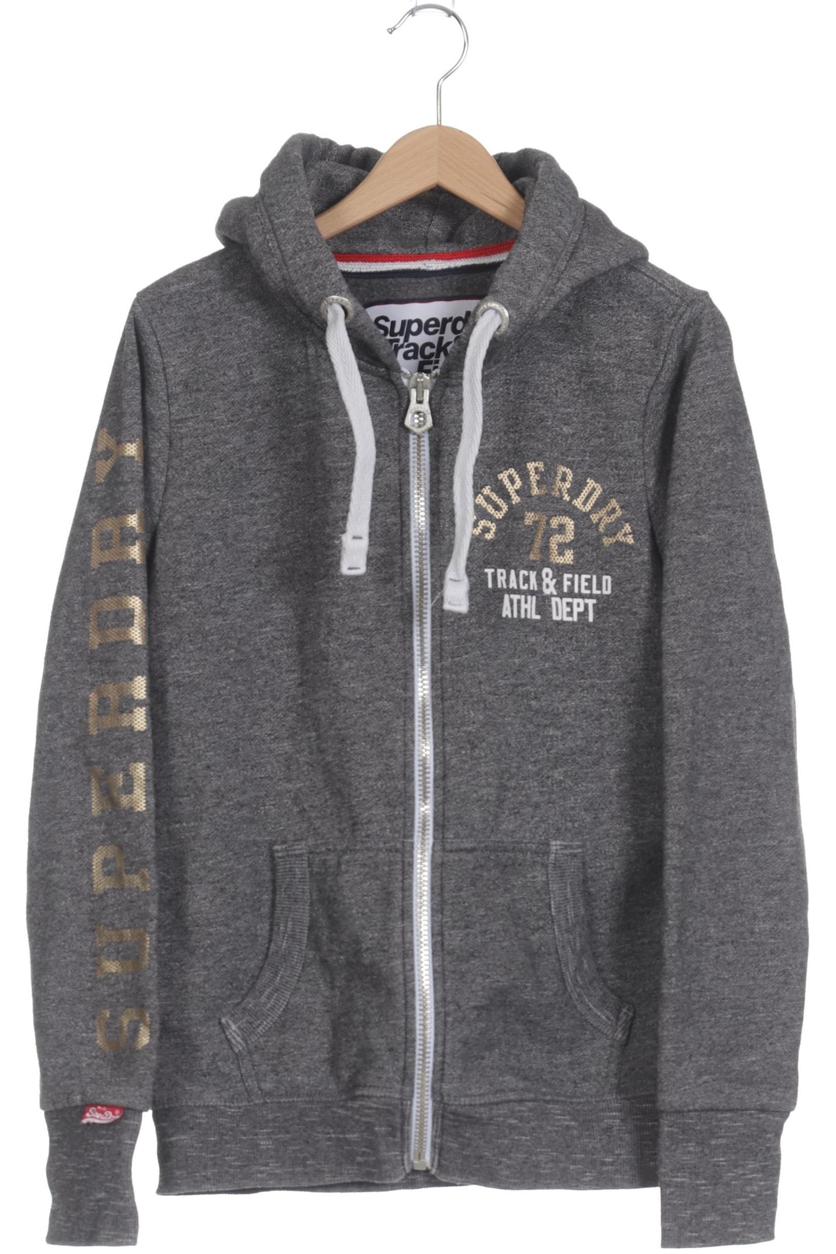 

Superdry Damen Kapuzenpullover, grau, Gr. 40