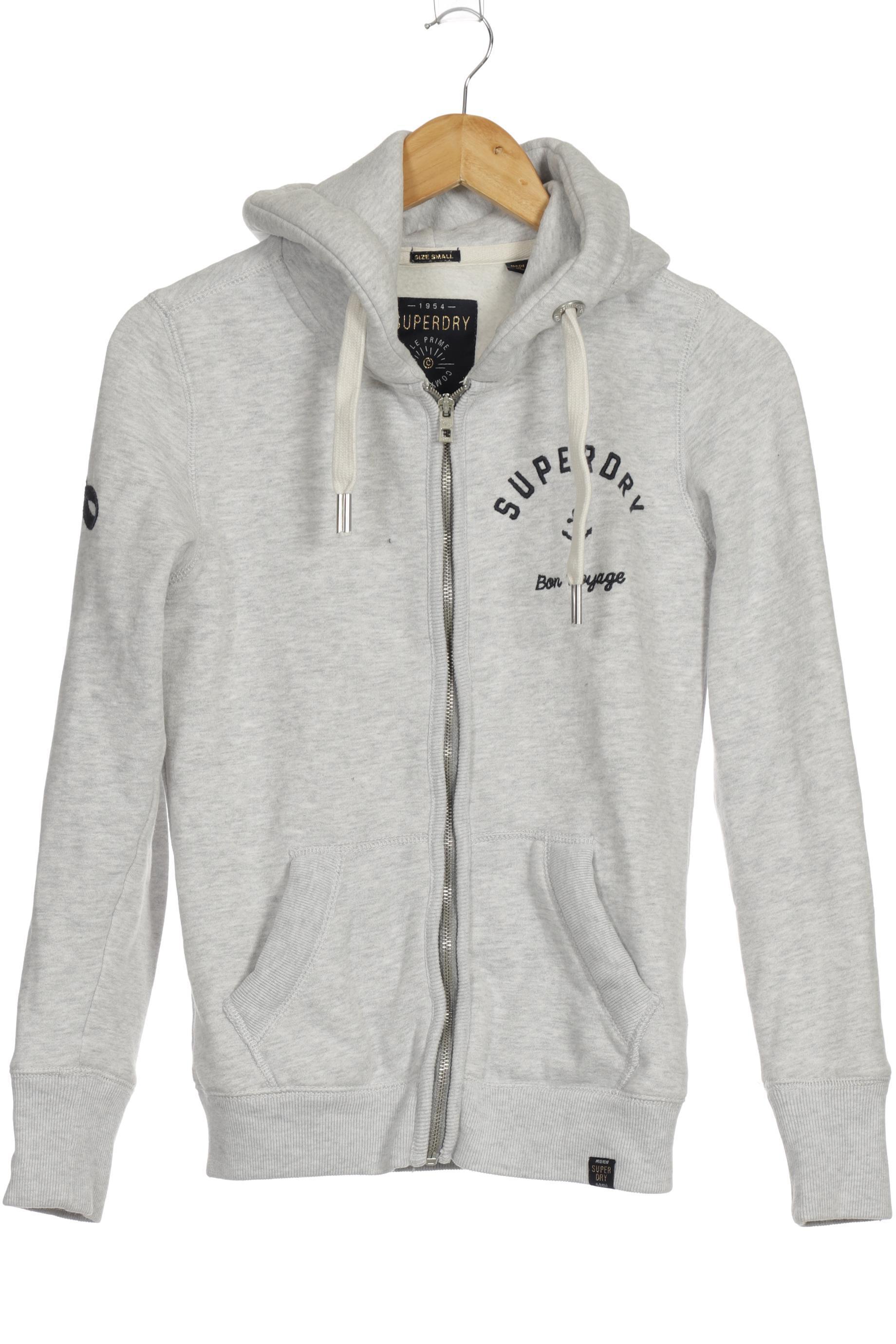 

Superdry Damen Kapuzenpullover, grau, Gr.