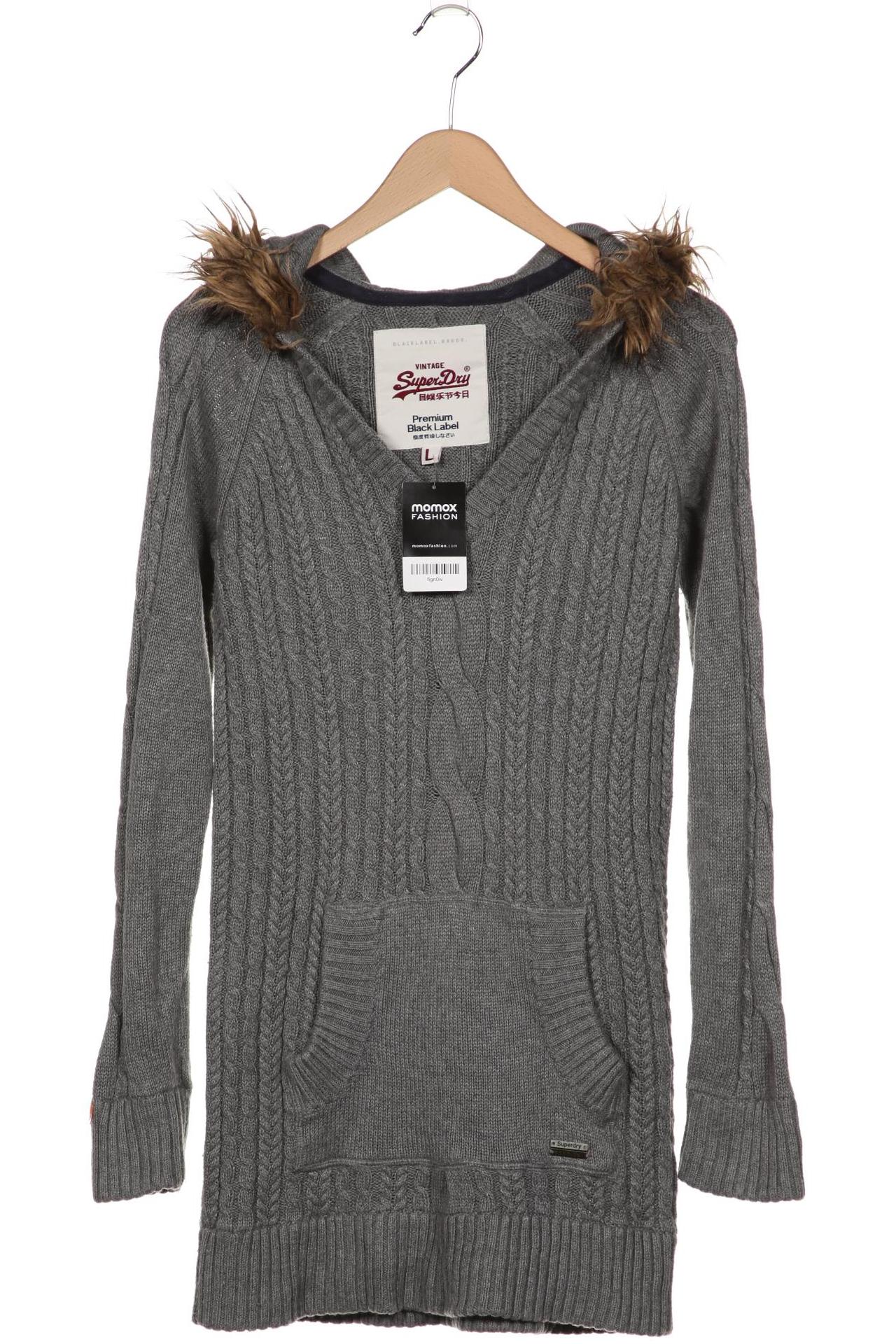 

Superdry Damen Kapuzenpullover, grau