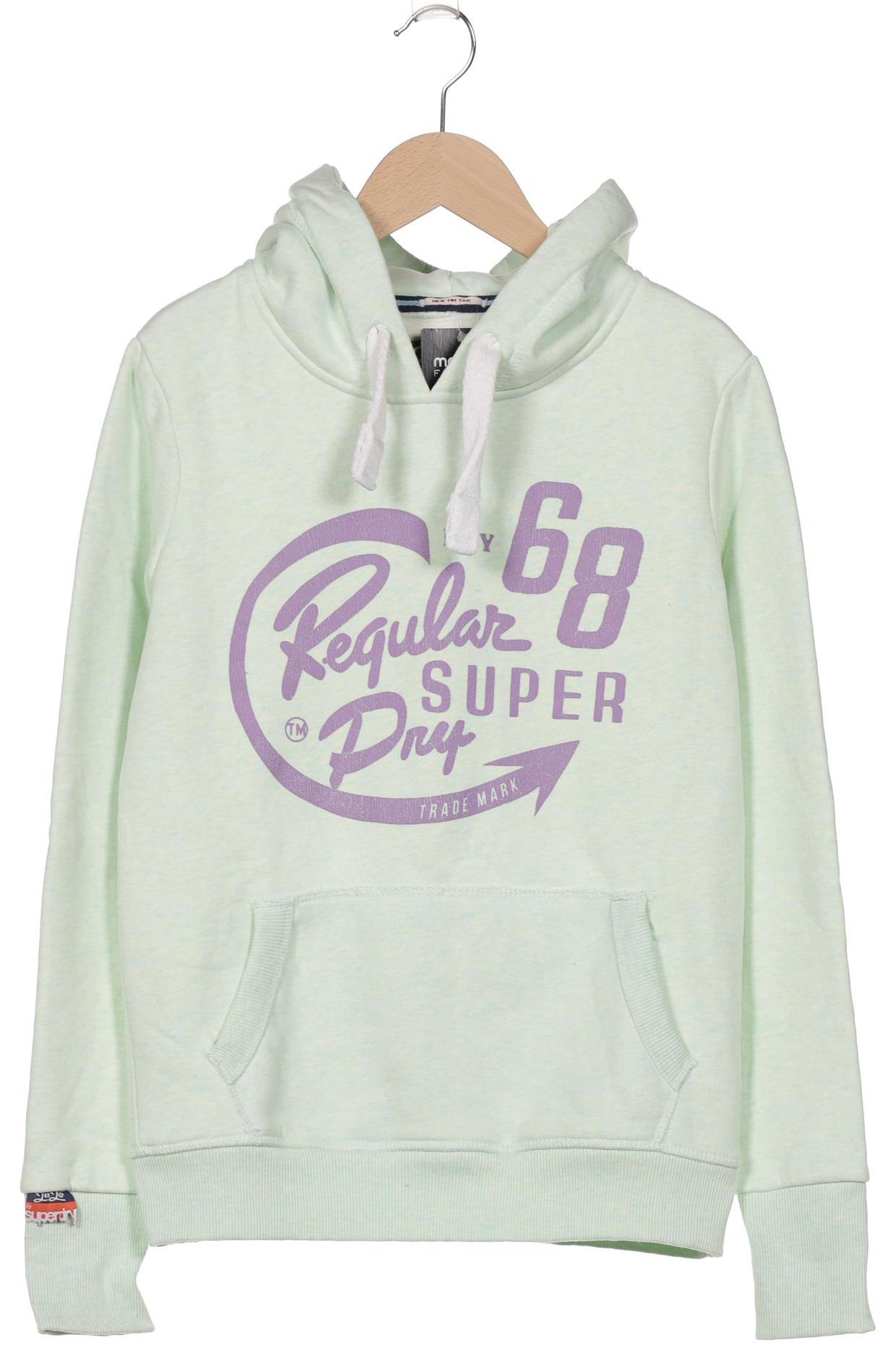 

Superdry Damen Kapuzenpullover, hellgrün, Gr. 36
