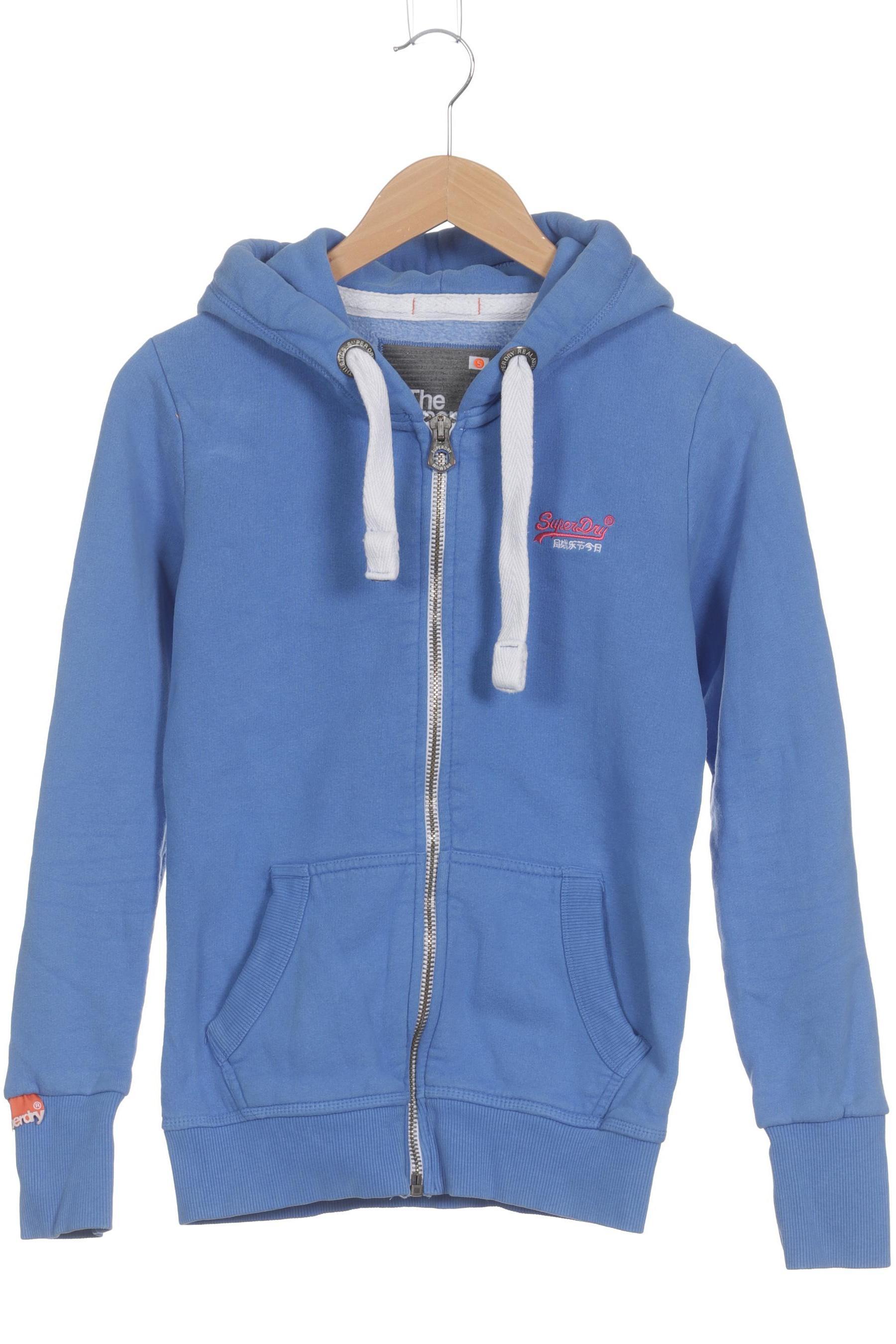 

Superdry Damen Kapuzenpullover, blau, Gr.