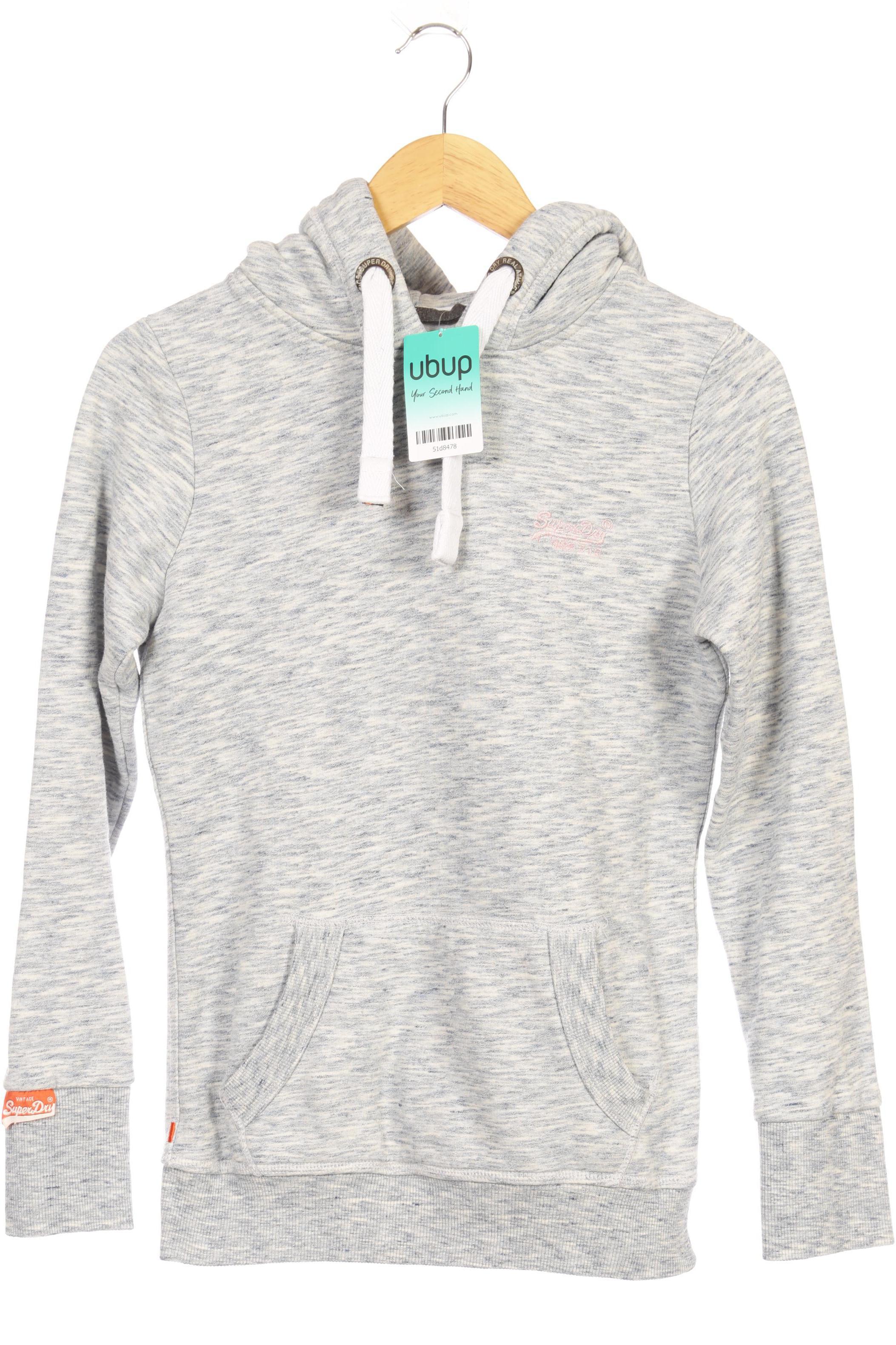 

Superdry Damen Kapuzenpullover, blau, Gr.