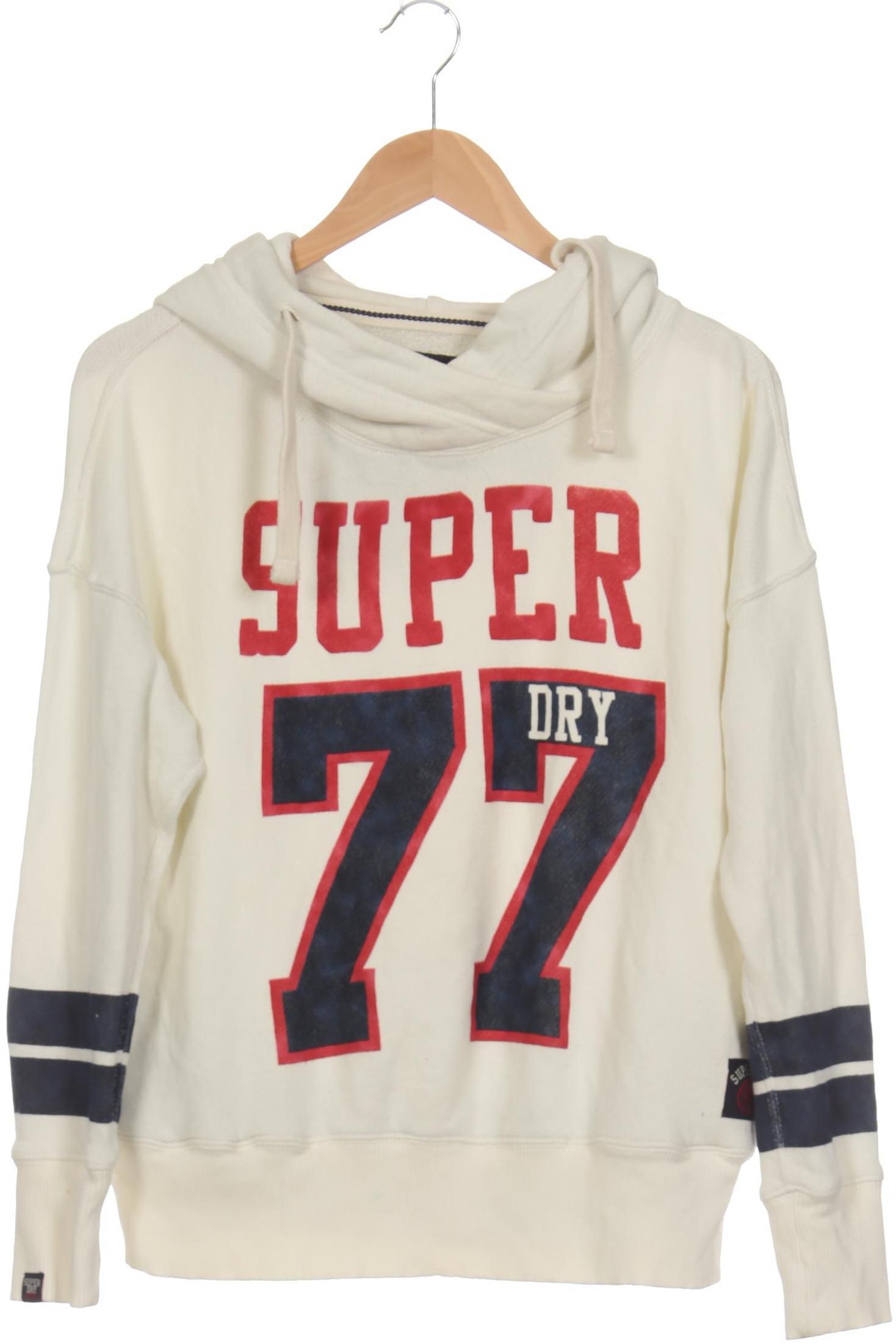 

Superdry Damen Kapuzenpullover, weiß, Gr.