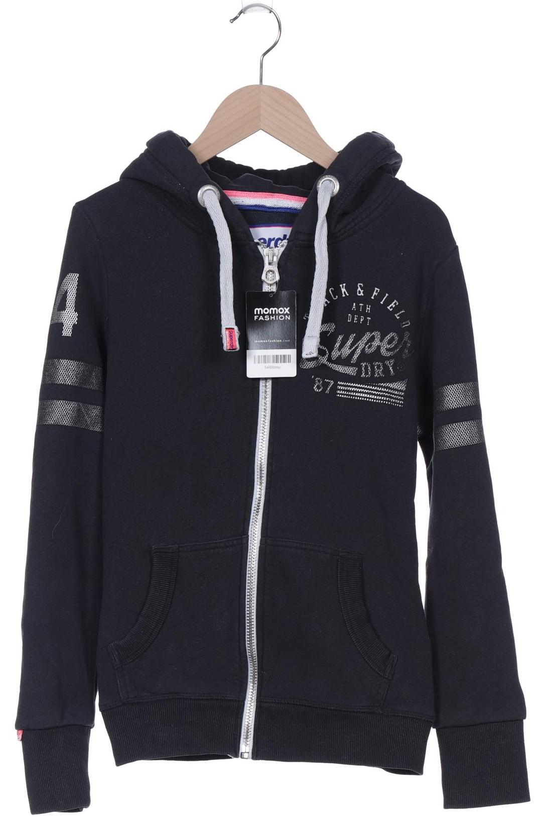 

Superdry Damen Kapuzenpullover, schwarz, Gr. 38