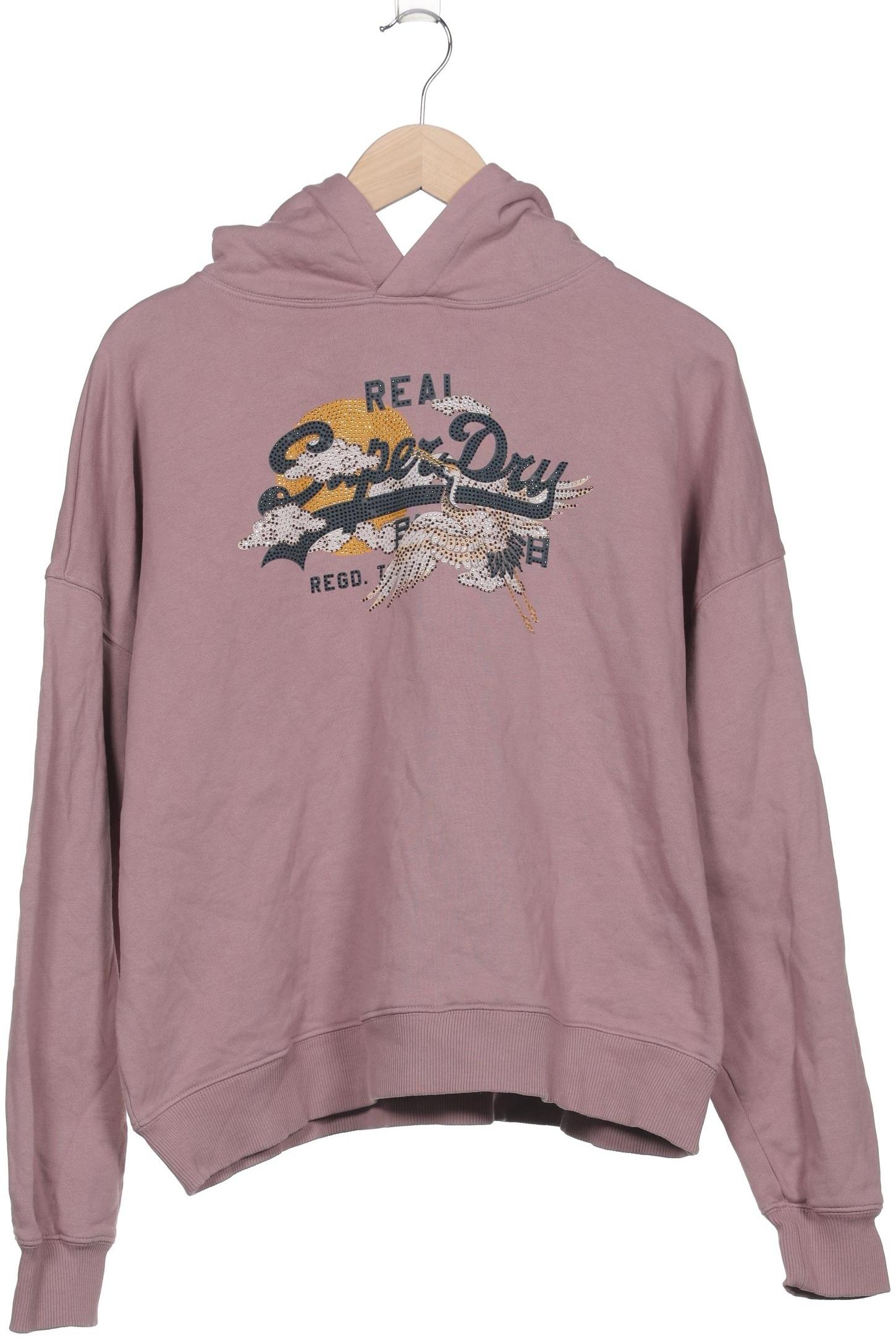 

Superdry Damen Kapuzenpullover, pink, Gr. 40