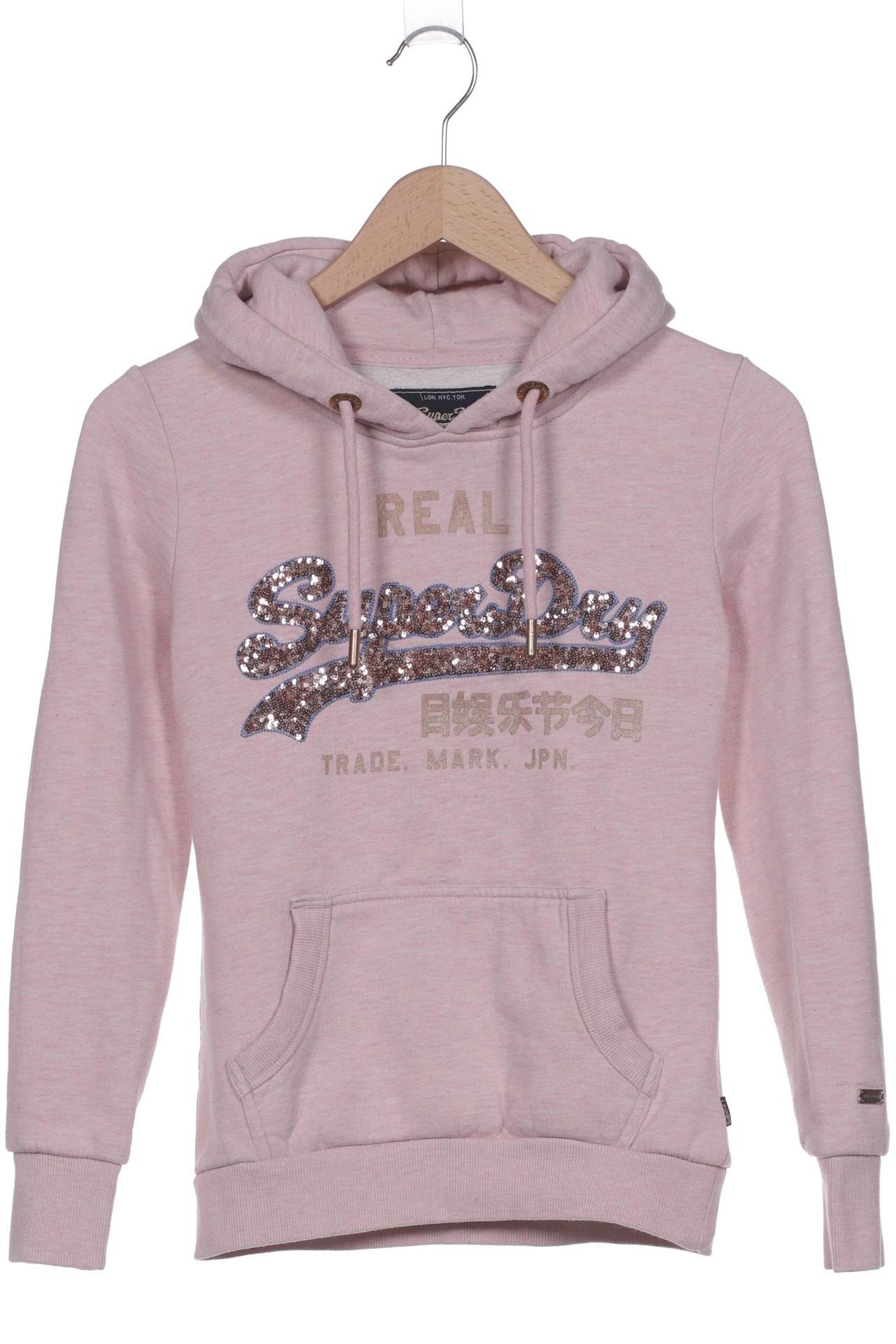 

Superdry Damen Kapuzenpullover, pink, Gr. 36