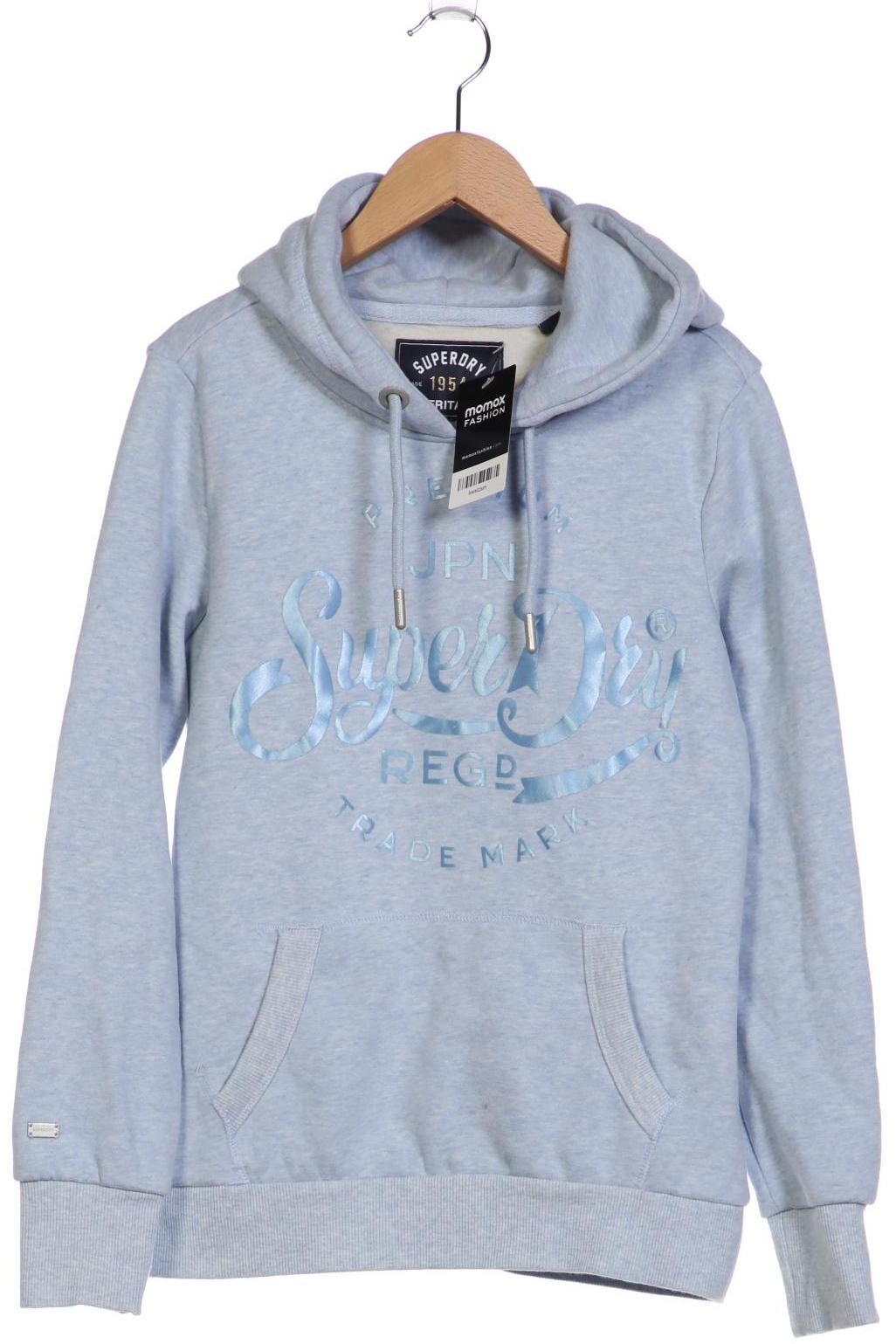 

Superdry Damen Kapuzenpullover, hellblau, Gr. 38