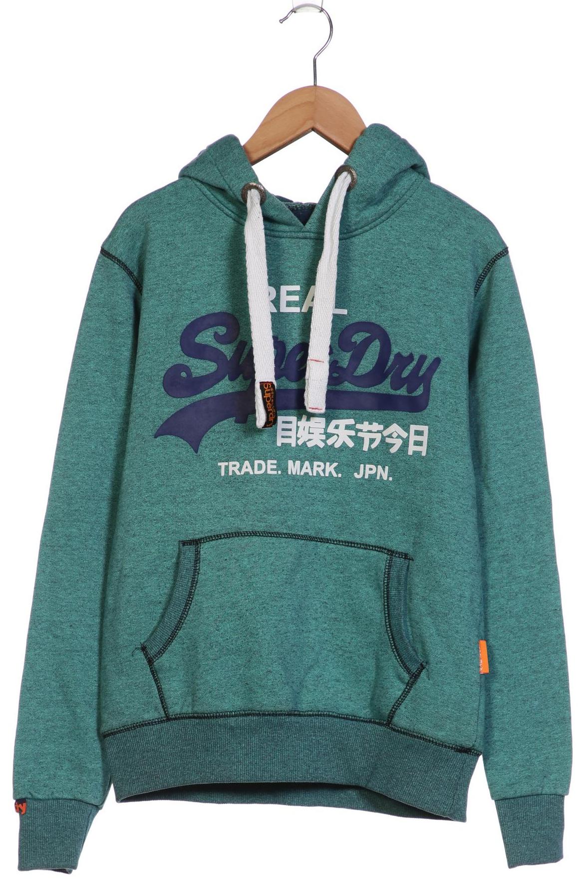 

Superdry Damen Kapuzenpullover, türkis, Gr. 38