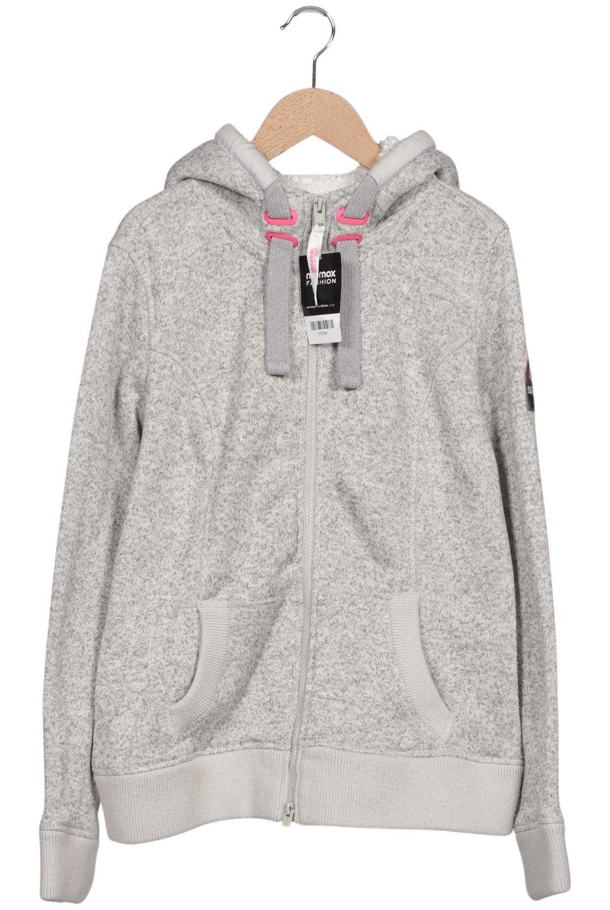 

Superdry Damen Kapuzenpullover, grau, Gr. 44