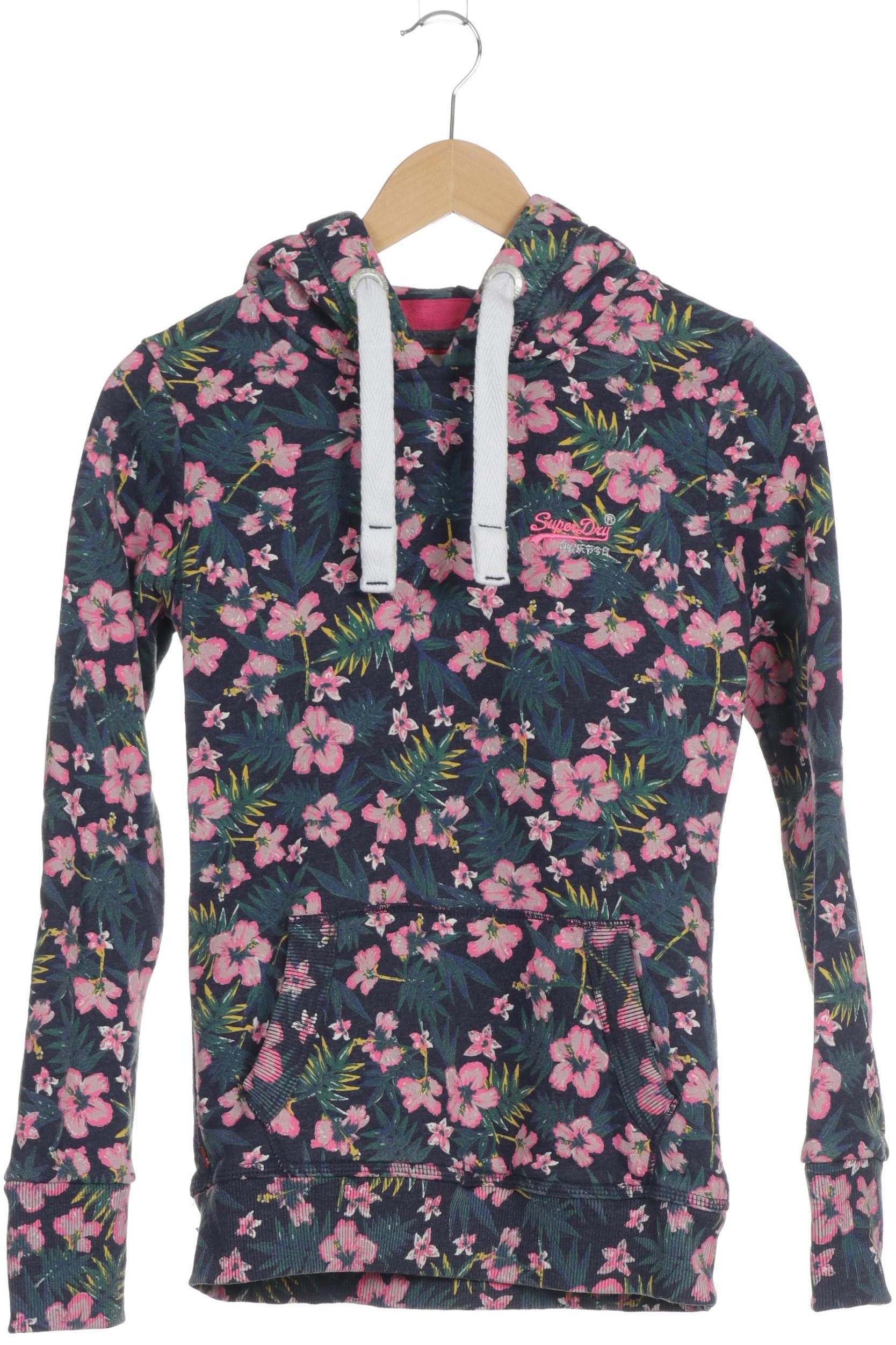 

Superdry Damen Kapuzenpullover, blau, Gr.