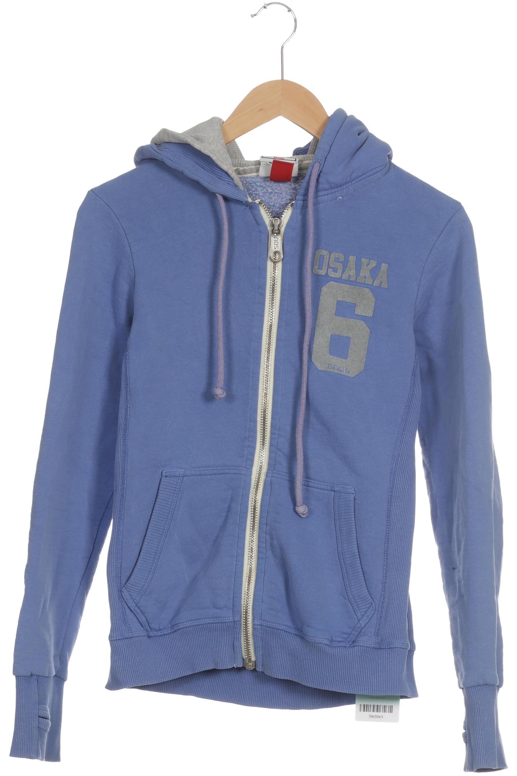 

Superdry Damen Kapuzenpullover, blau, Gr.