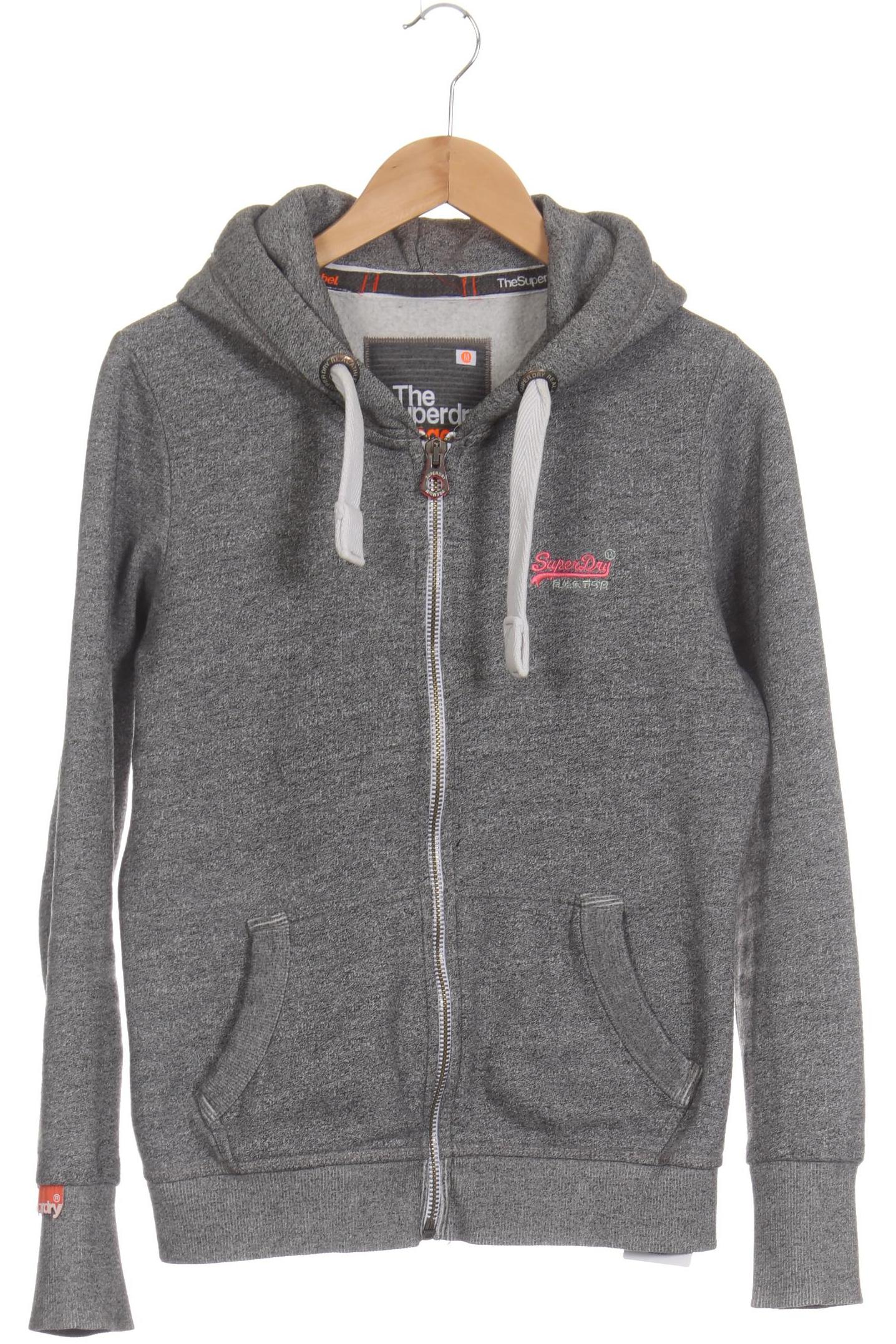 

Superdry Damen Kapuzenpullover, grau, Gr.