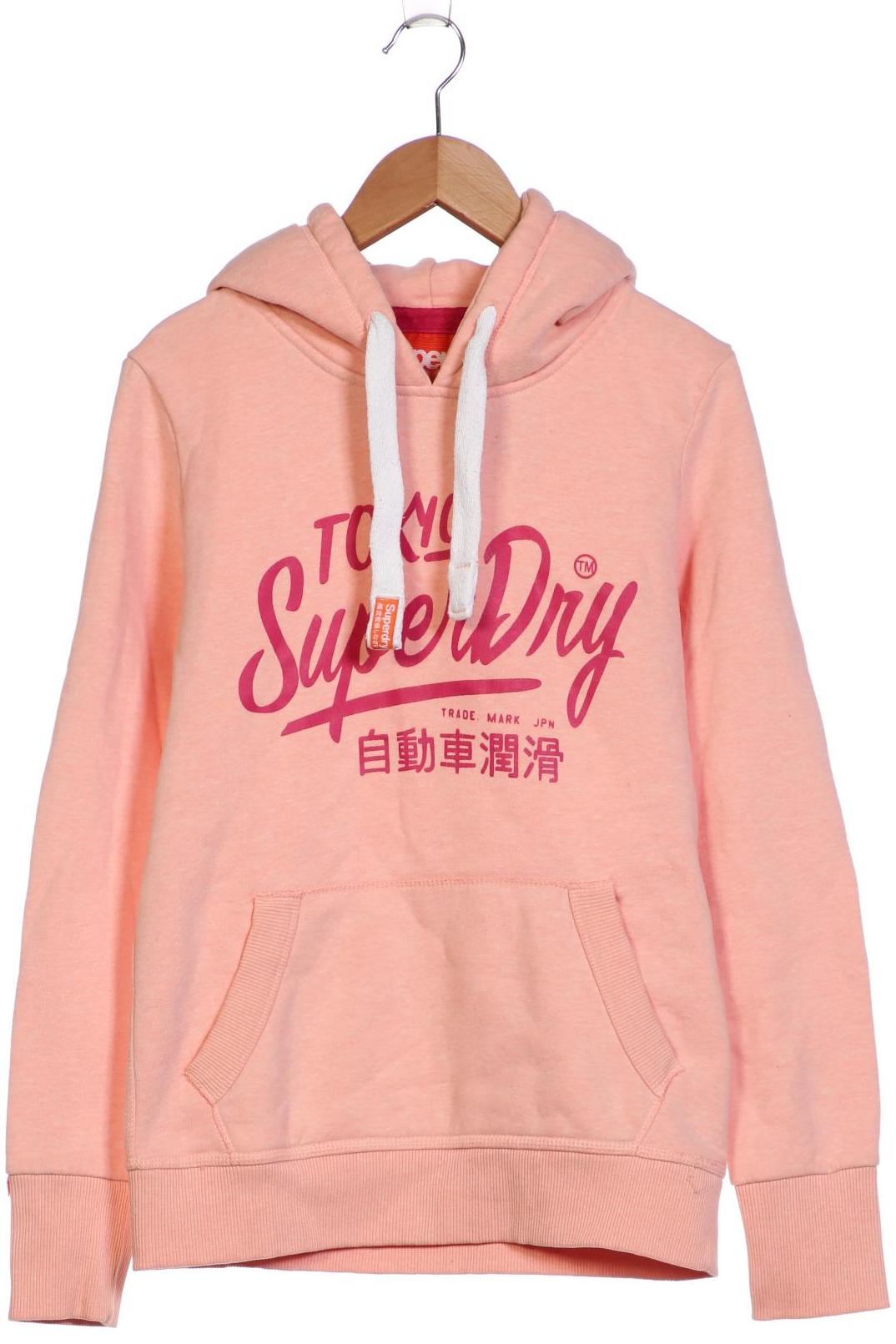 

Superdry Damen Kapuzenpullover, orange, Gr. 36