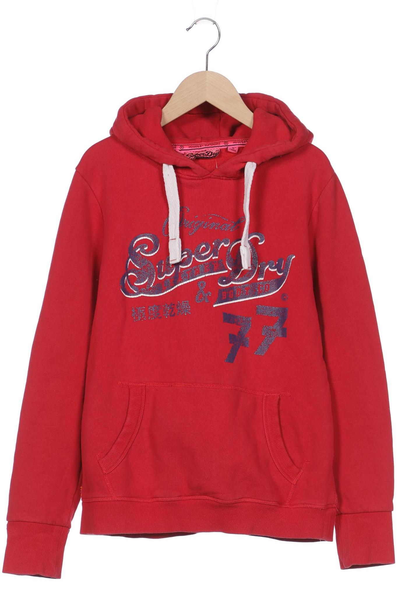 

Superdry Damen Kapuzenpullover, rot, Gr. 44