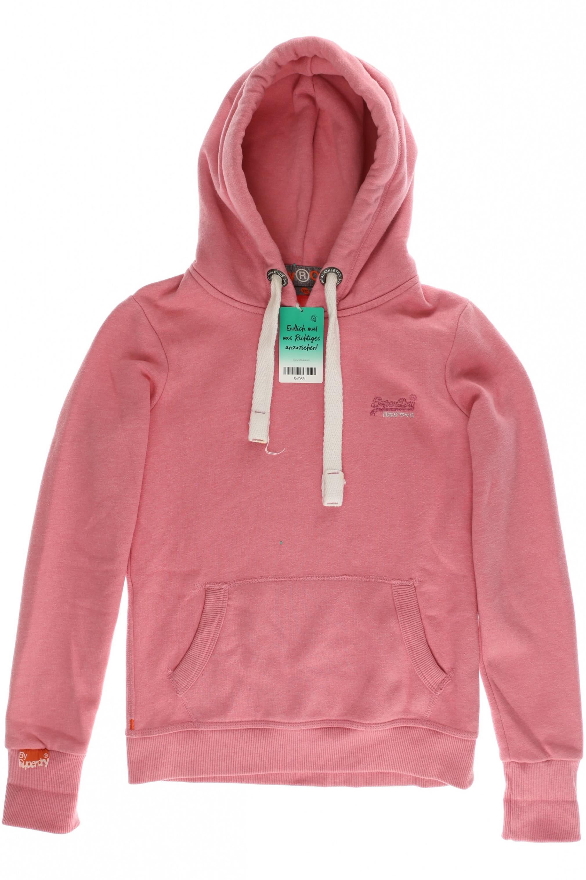

Superdry Damen Kapuzenpullover, pink, Gr.