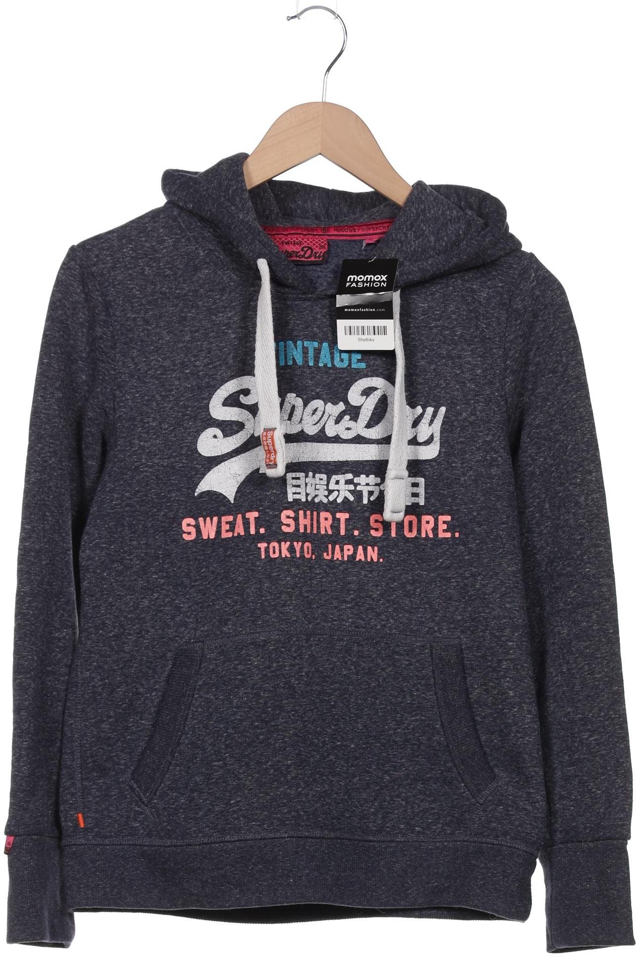 

Superdry Damen Kapuzenpullover, marineblau, Gr. 38