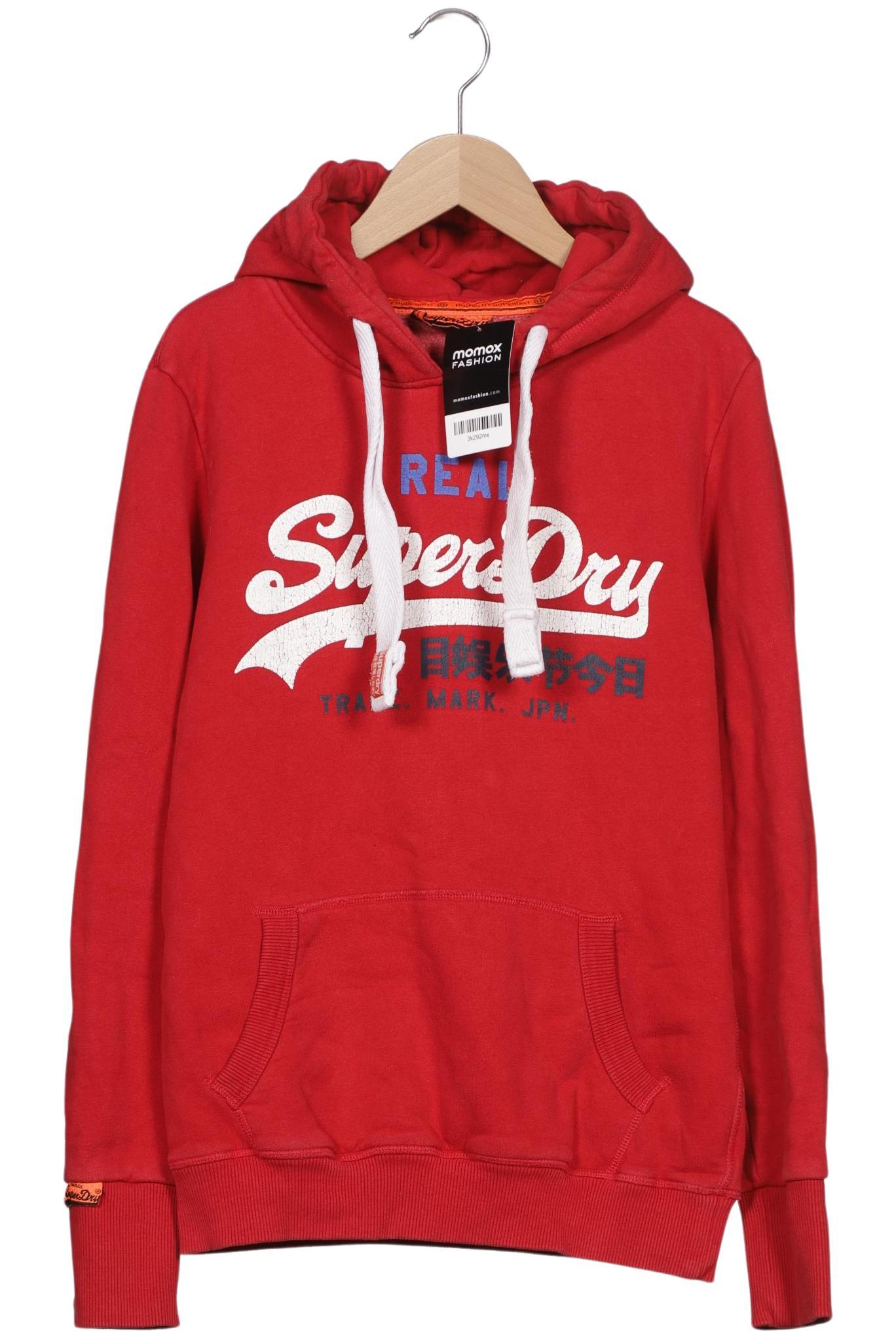 

Superdry Damen Kapuzenpullover, rot, Gr. 42
