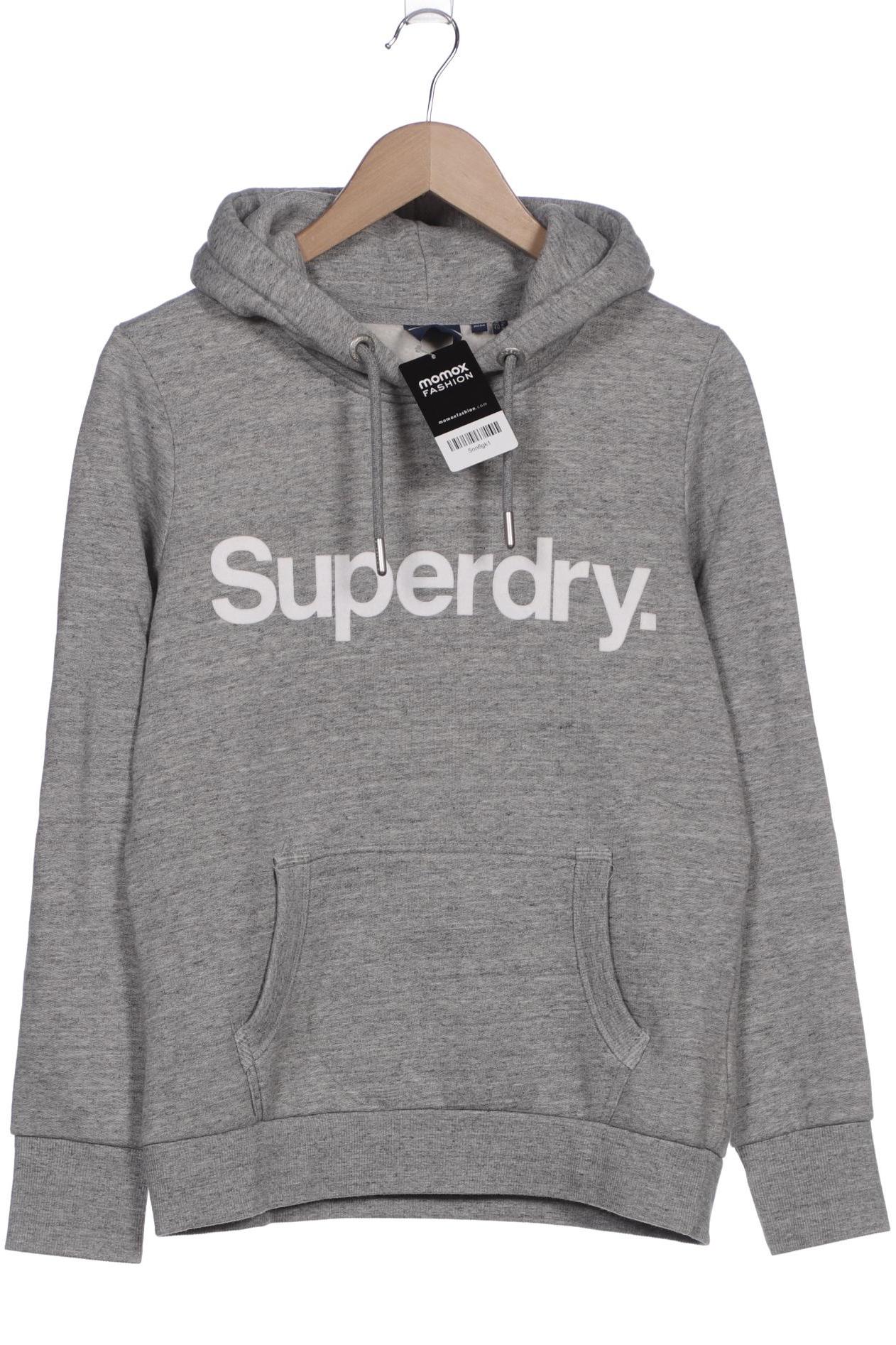 

Superdry Damen Kapuzenpullover, grau, Gr. 40