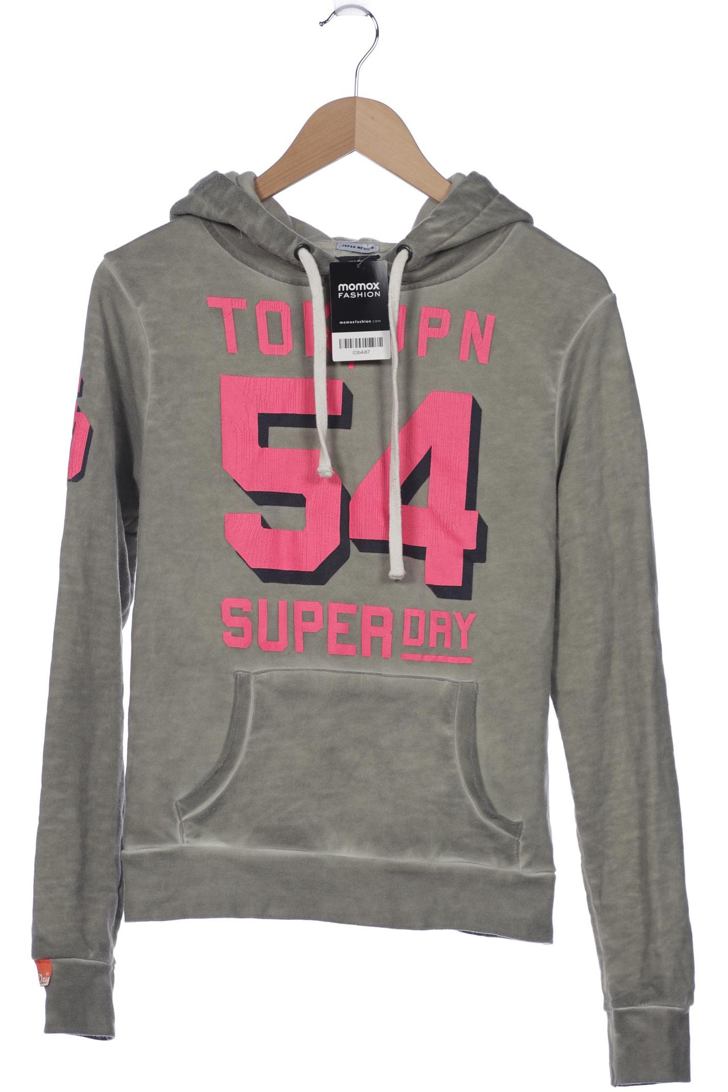 

Superdry Damen Kapuzenpullover, grau, Gr. 38