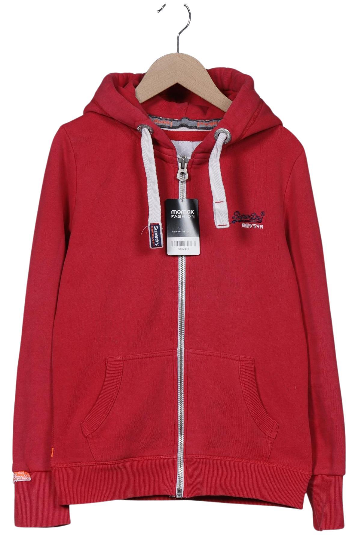 

Superdry Damen Kapuzenpullover, rot, Gr. 36