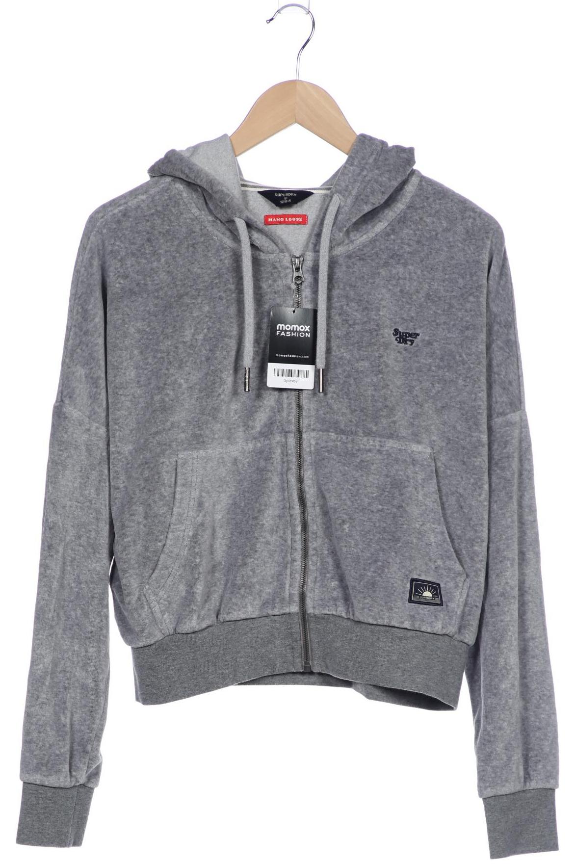 

Superdry Damen Kapuzenpullover, grau, Gr. 40