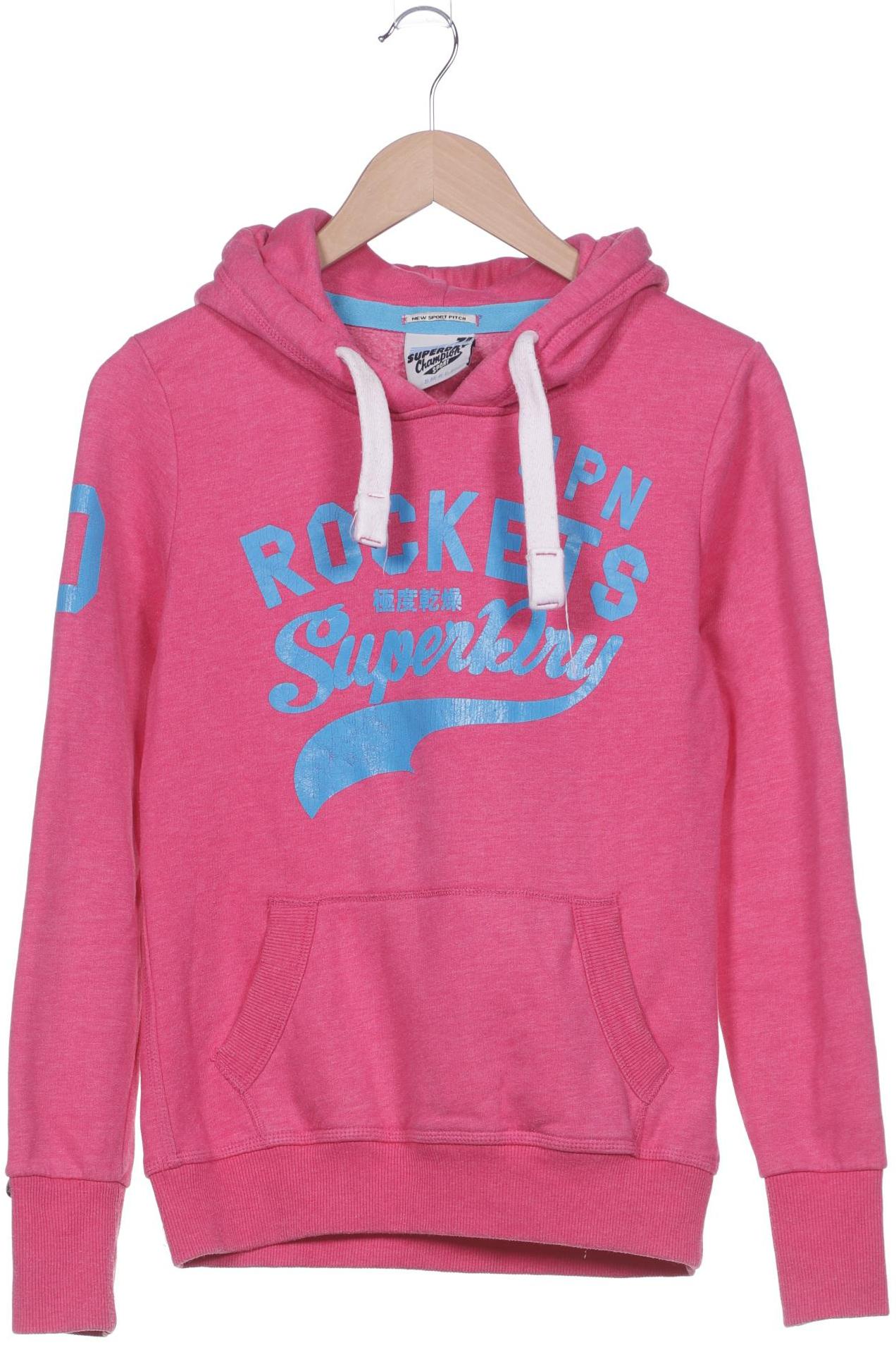 

Superdry Damen Kapuzenpullover, pink, Gr. 36