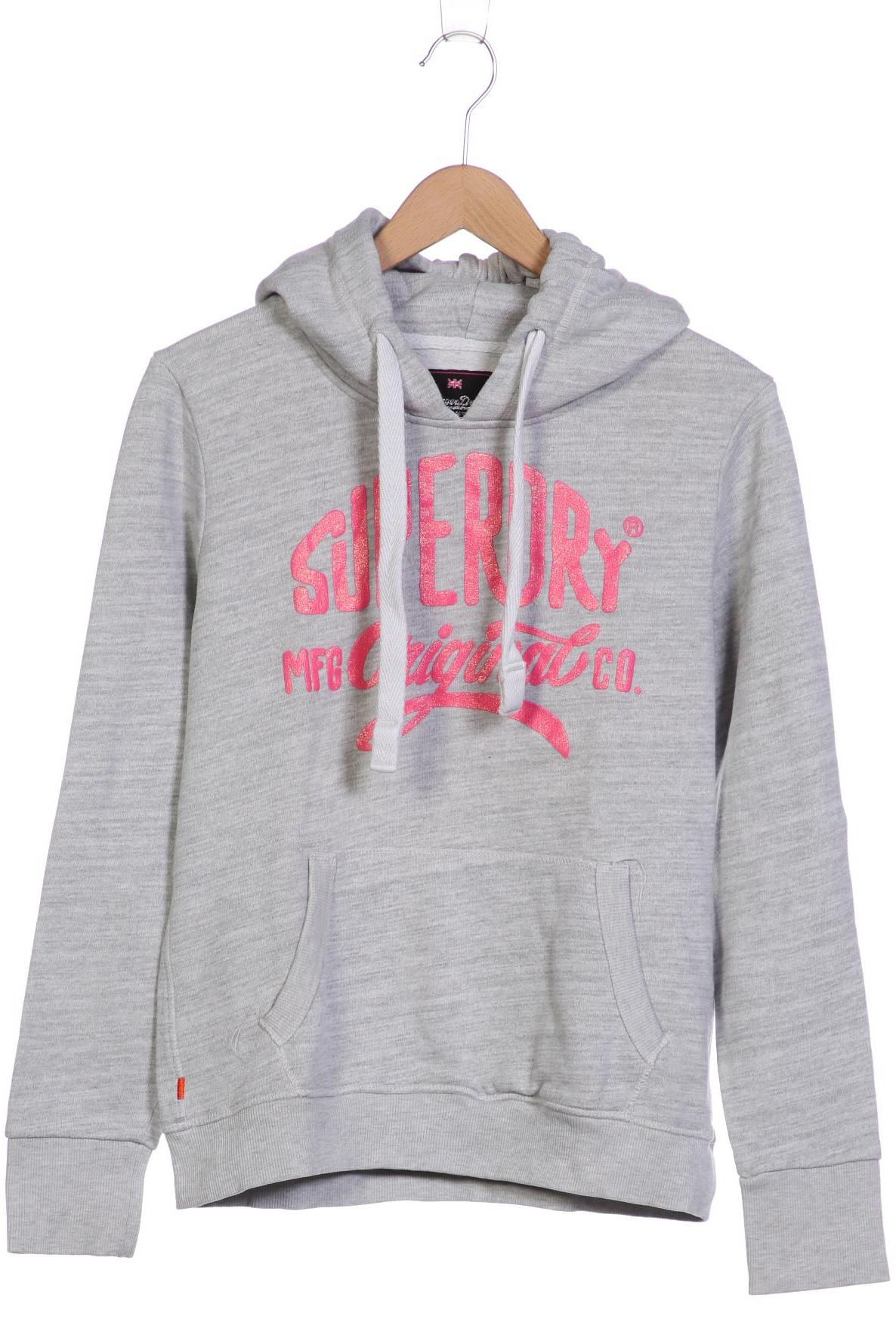 

Superdry Damen Kapuzenpullover, grau