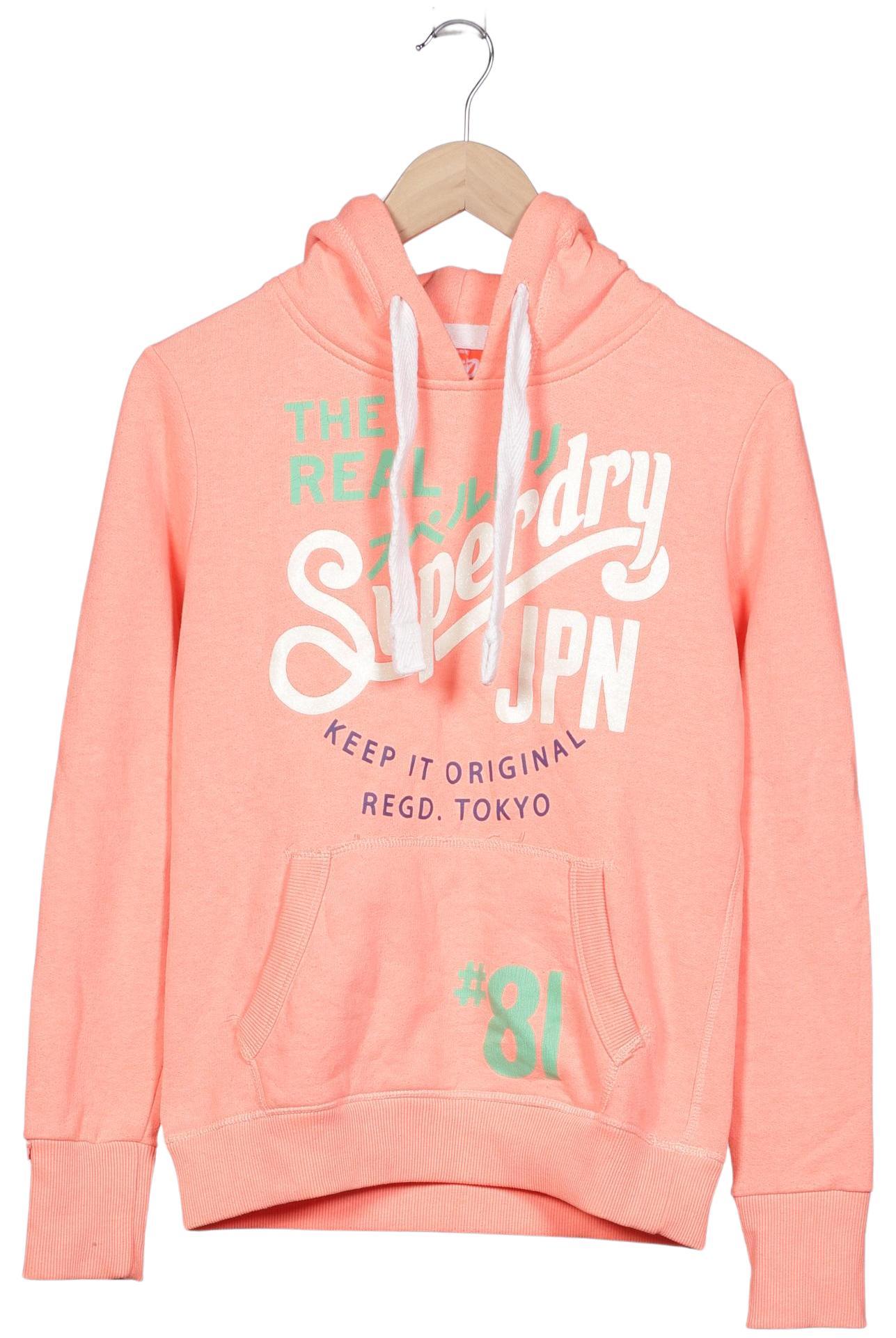 

Superdry Damen Kapuzenpullover, neon, Gr. 34