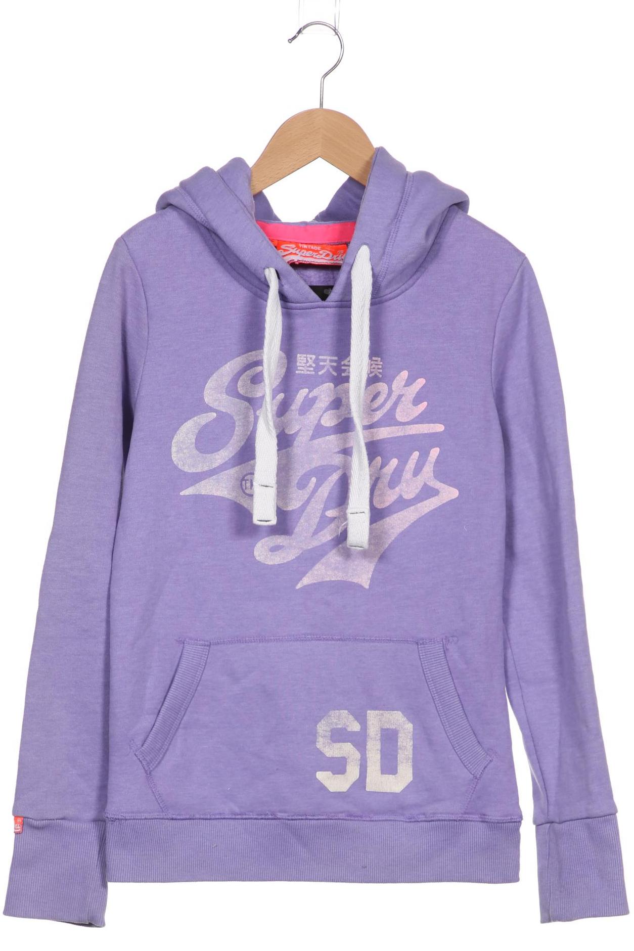 

Superdry Damen Kapuzenpullover, flieder, Gr. 36